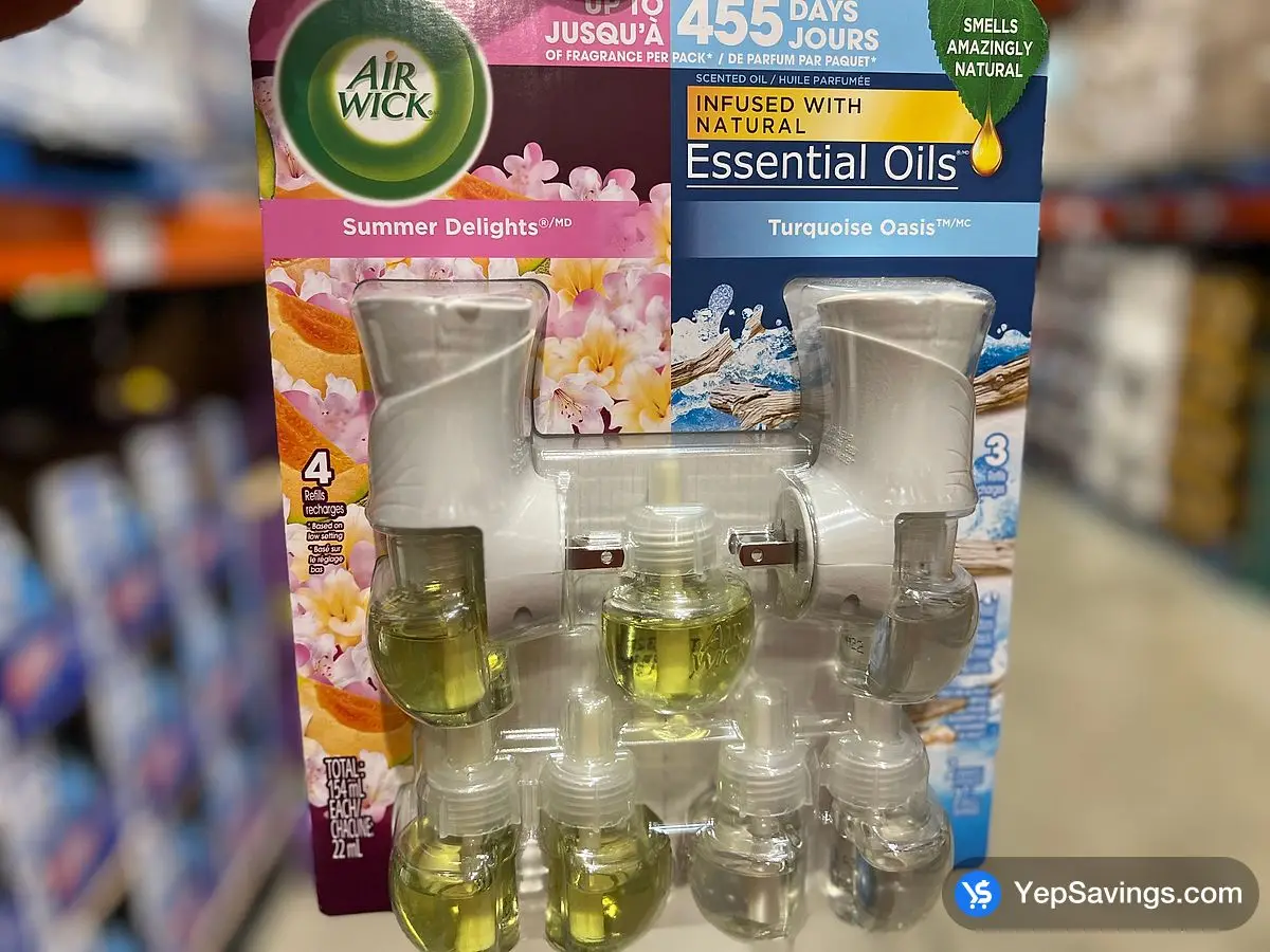 AIR WICK SCENTED OIL 7 refills ITM 1023436 at Costco