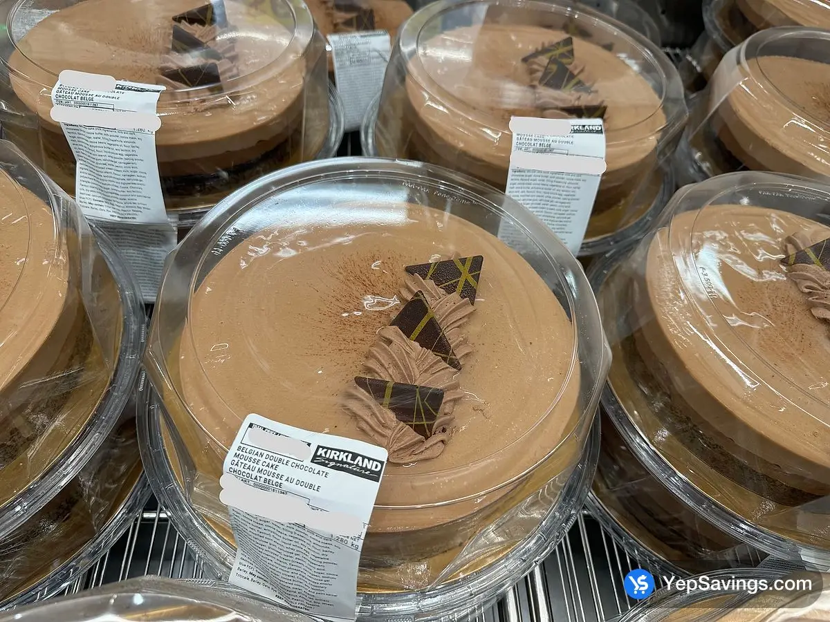 Costco Belgian Double Chocolate Mousse Cake - Canada (ITM 1811367)
