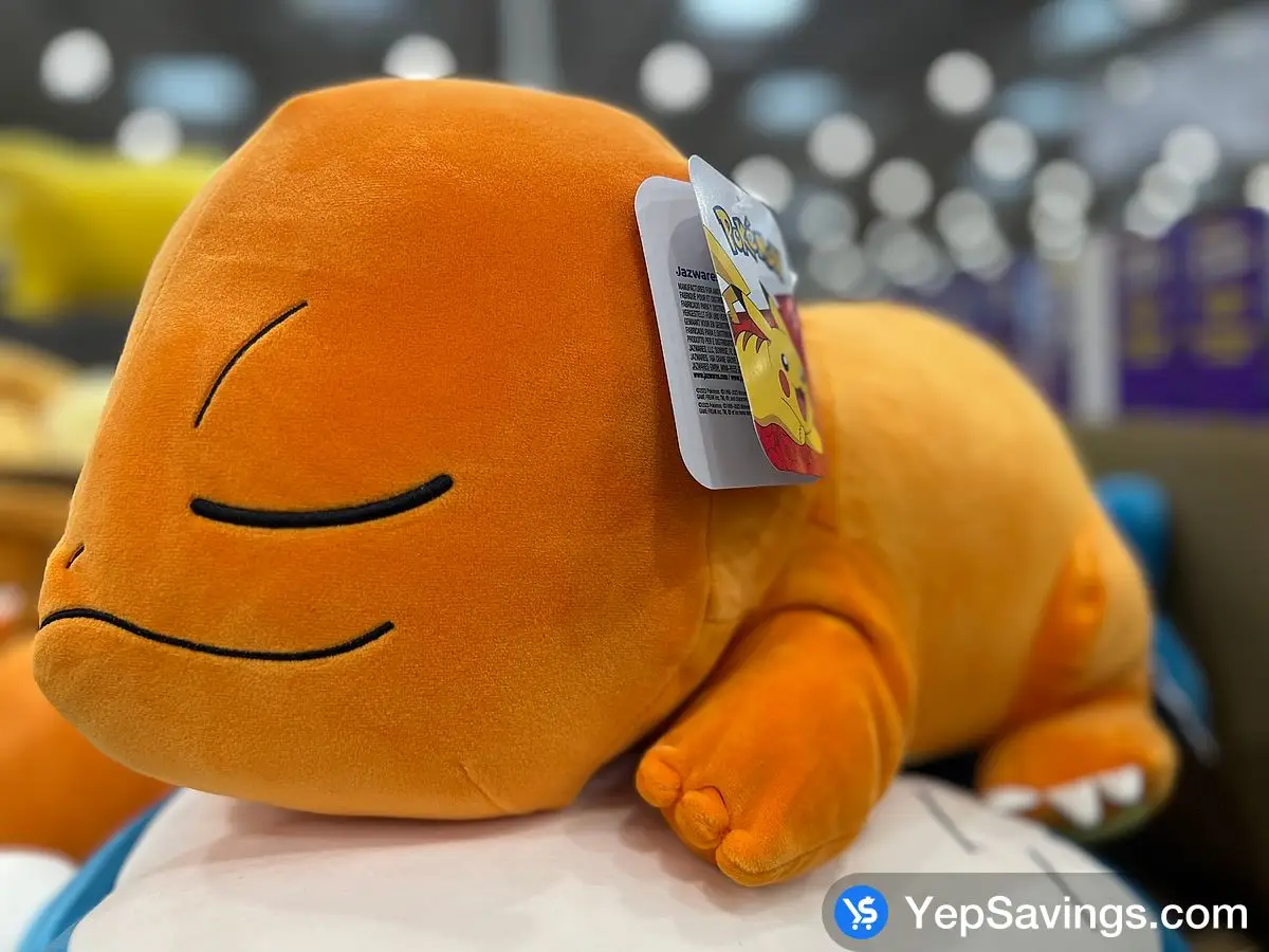 Costco POKEMON 18 " SLEEPING PLUSH ASSORTMENT - Canada (ITM 1746386)