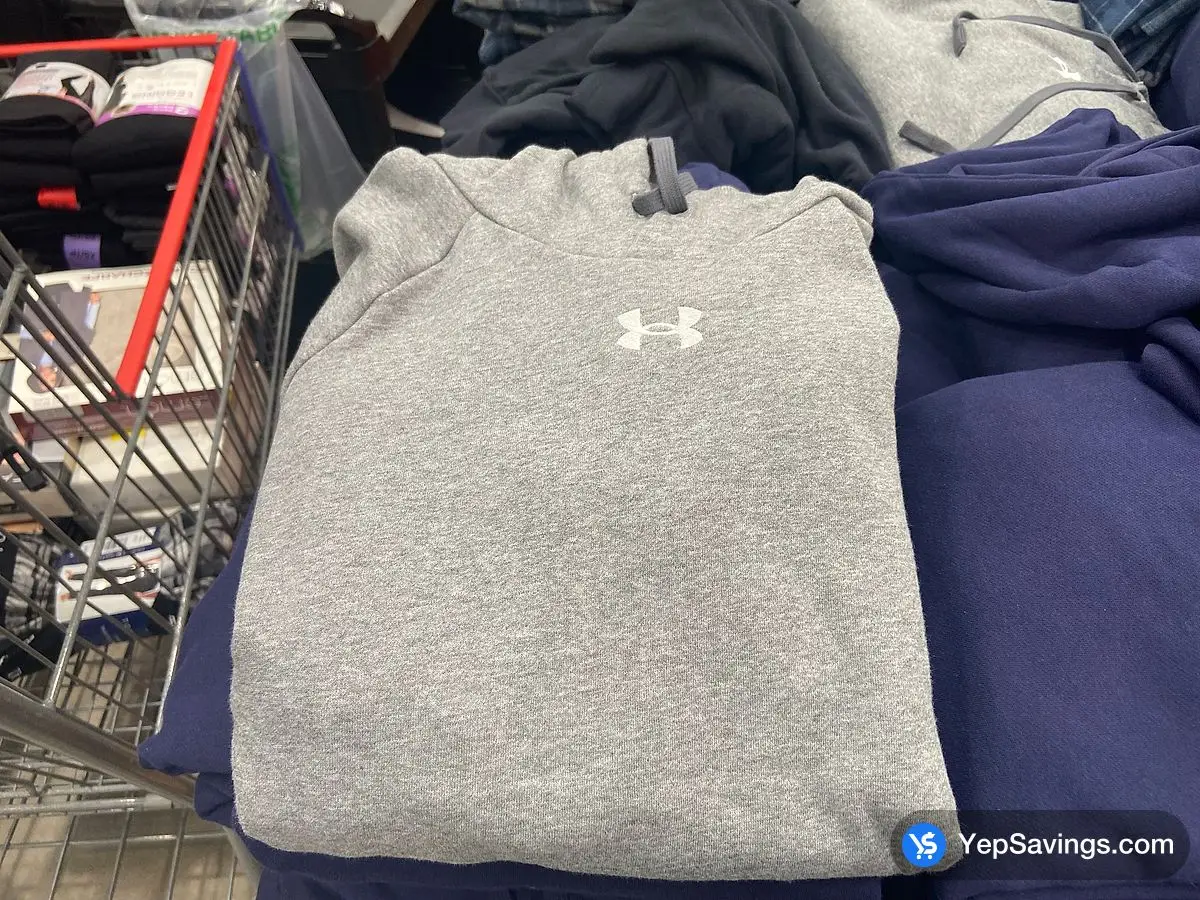 Costco UNDER ARMOUR RIVAL HOODIE MENS SIZES S - XXL - Canada (ITM 1847008)