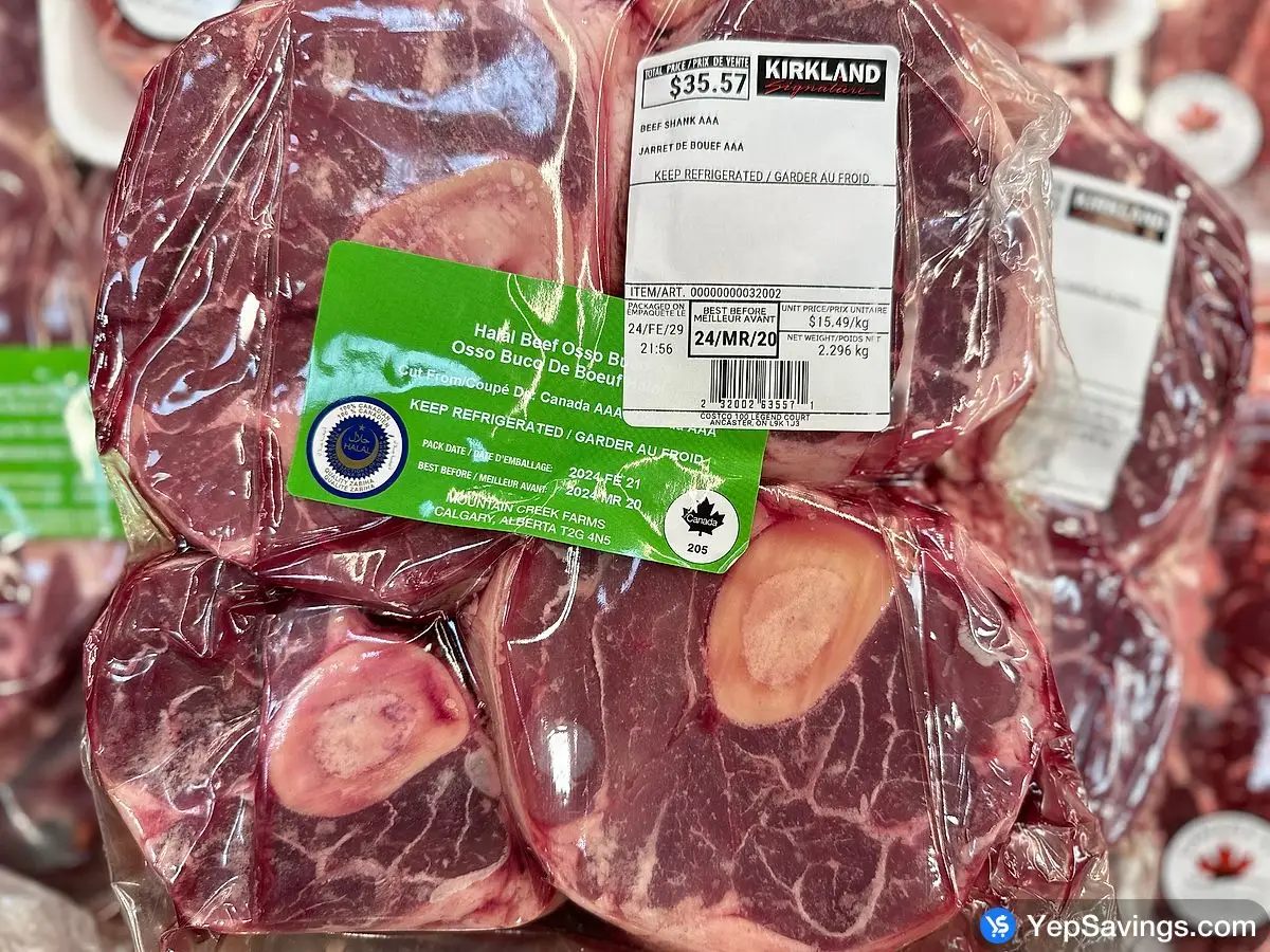 SLICED BEEF SHANK CASE   ITM 32003 at Costco