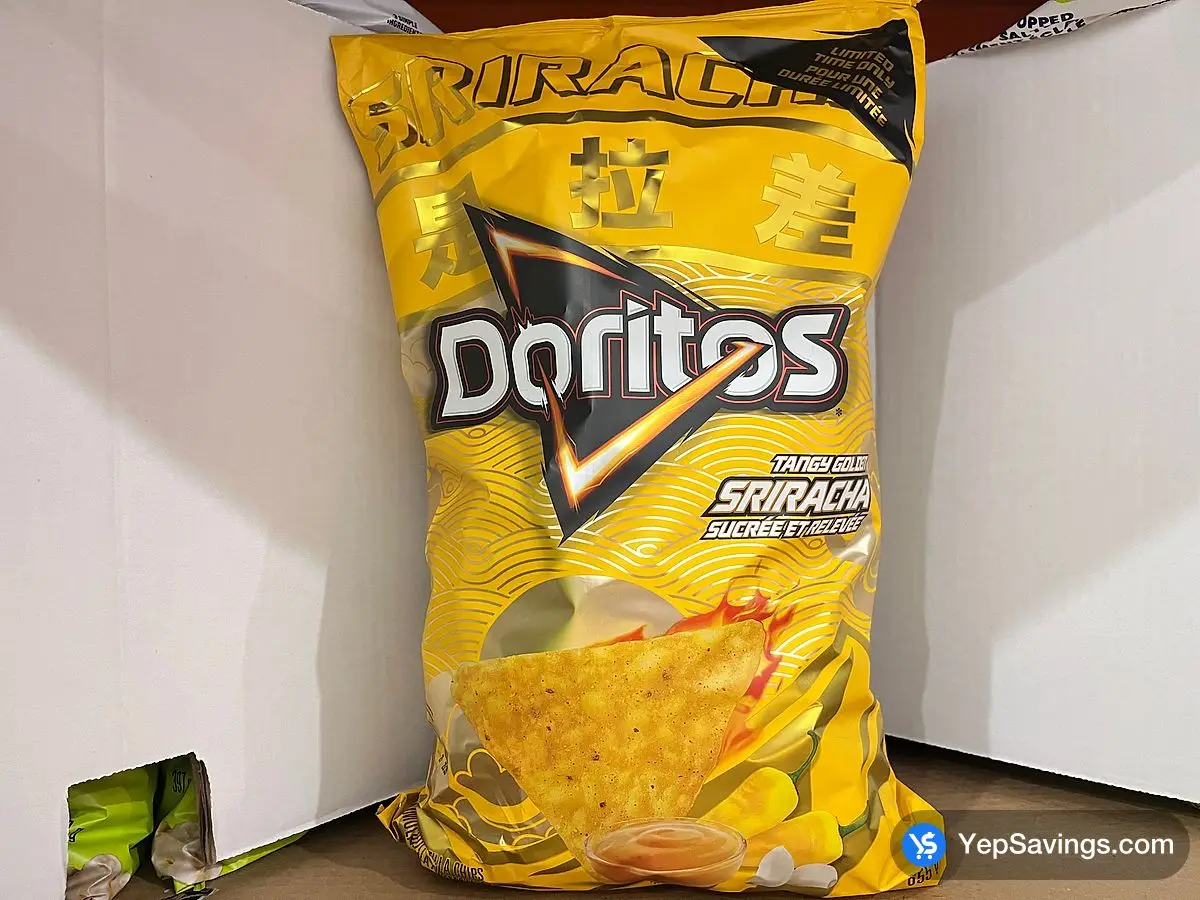 Costco DORITOS GOLDEN SRIRACHA 655 g - Canada (ITM 4169876)