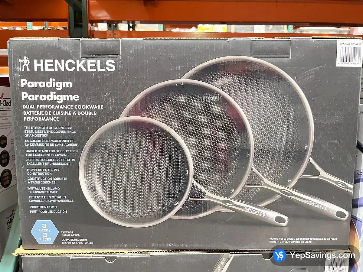 Costco ZWILLING PARADIGM SKILLET SET 3 PIECES - Canada (ITM 1766738)