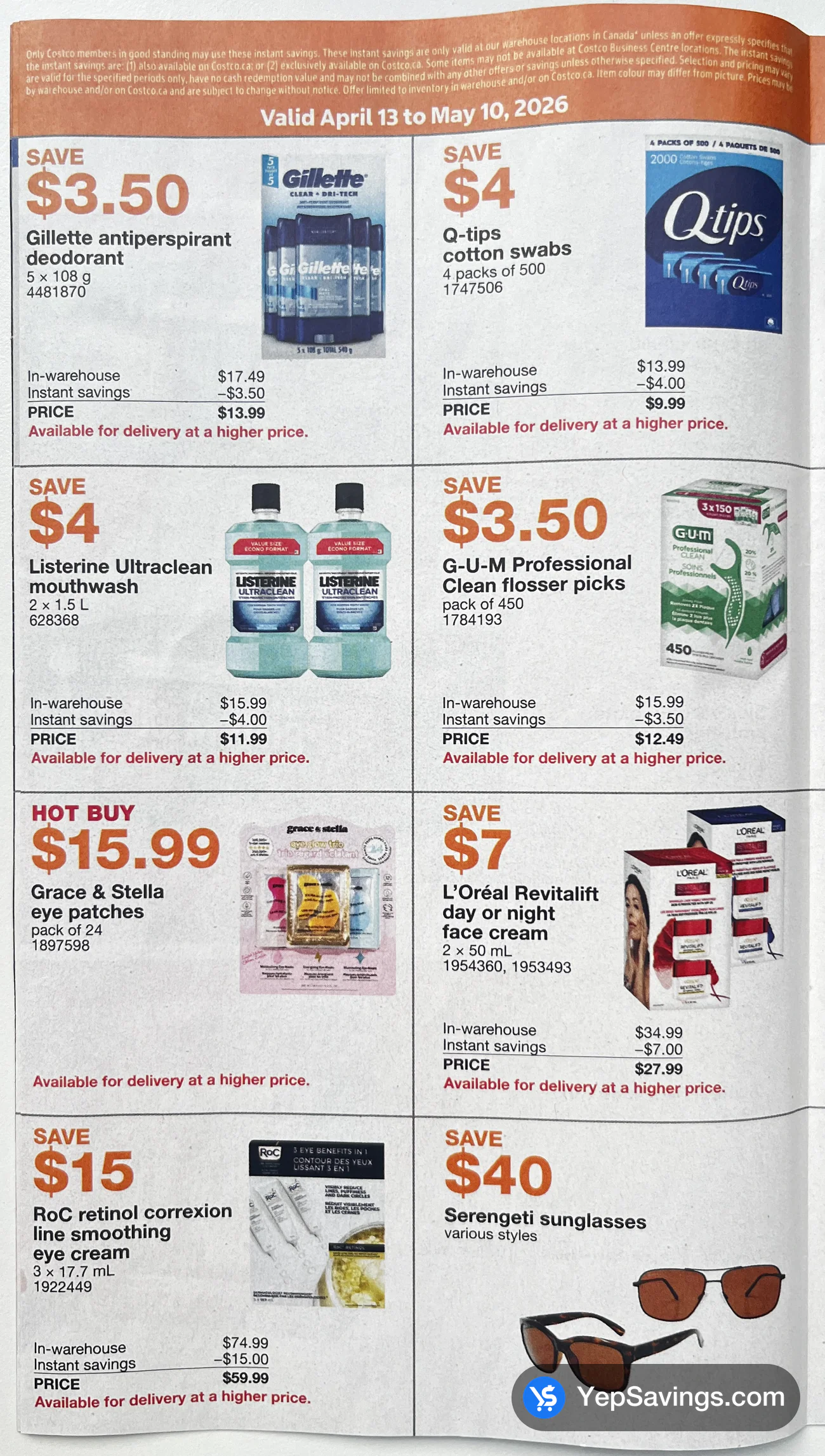 Costco flyer page 10
