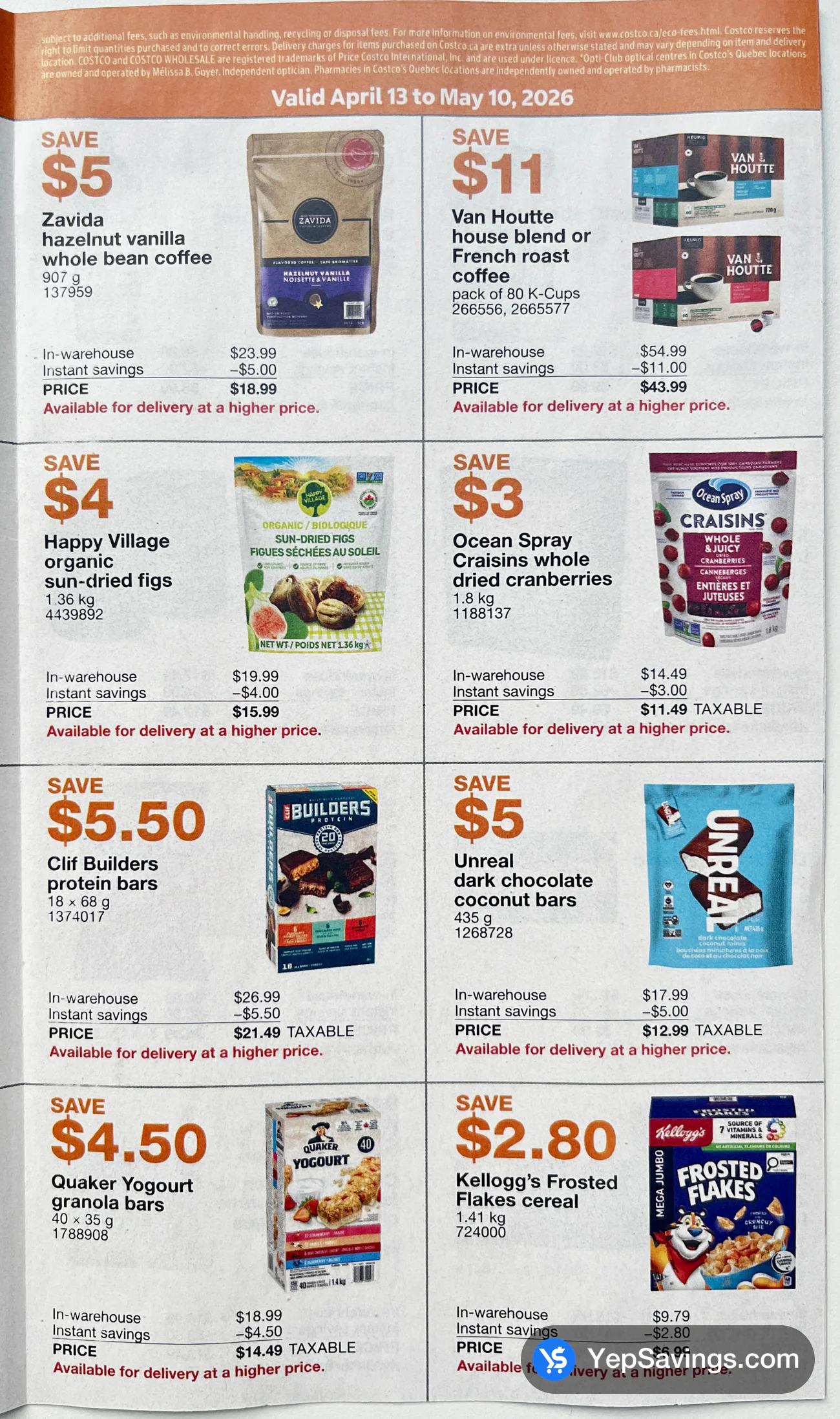 Costco flyer page 11