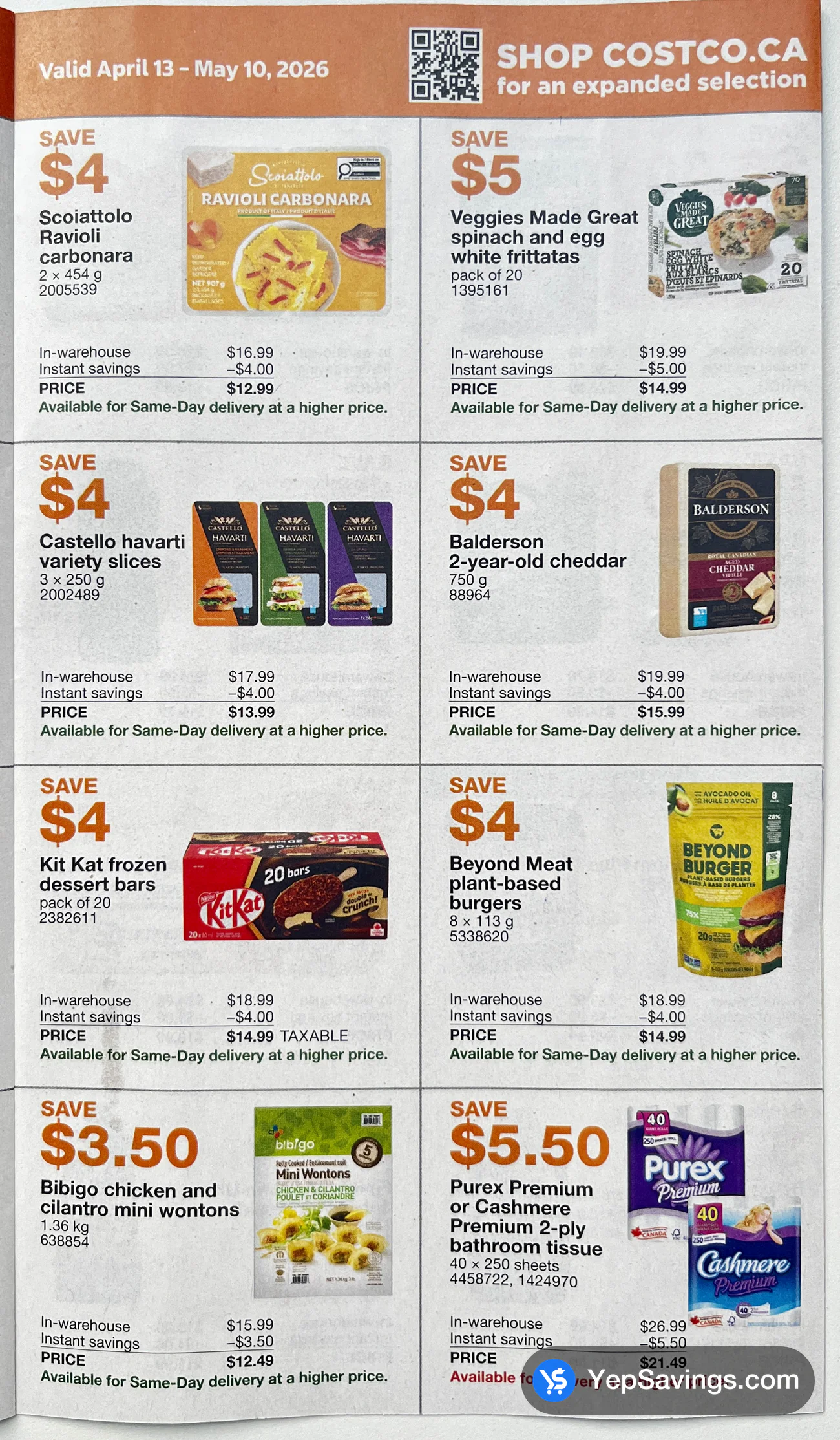 Costco flyer page 13