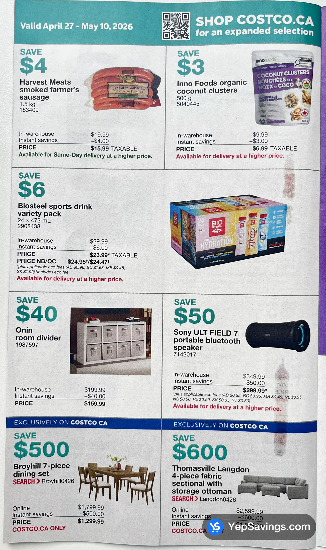 Costco flyer page 18