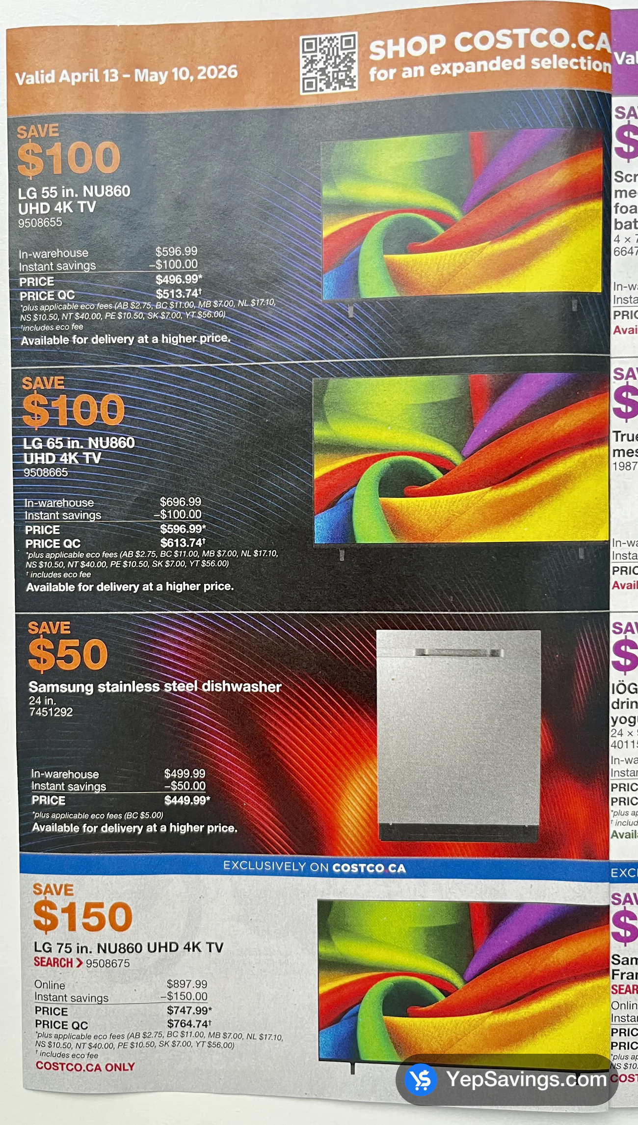 Costco flyer page 5