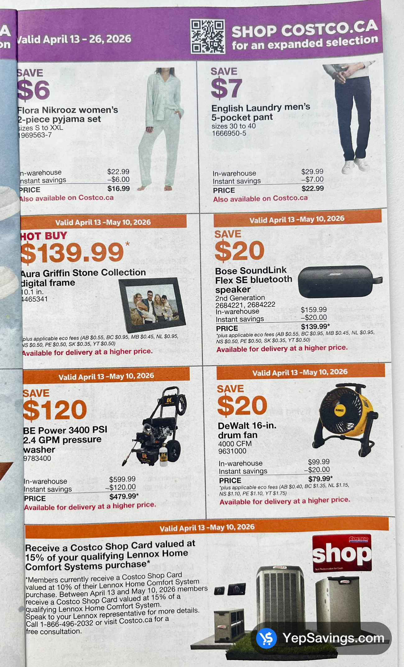Costco flyer page 4