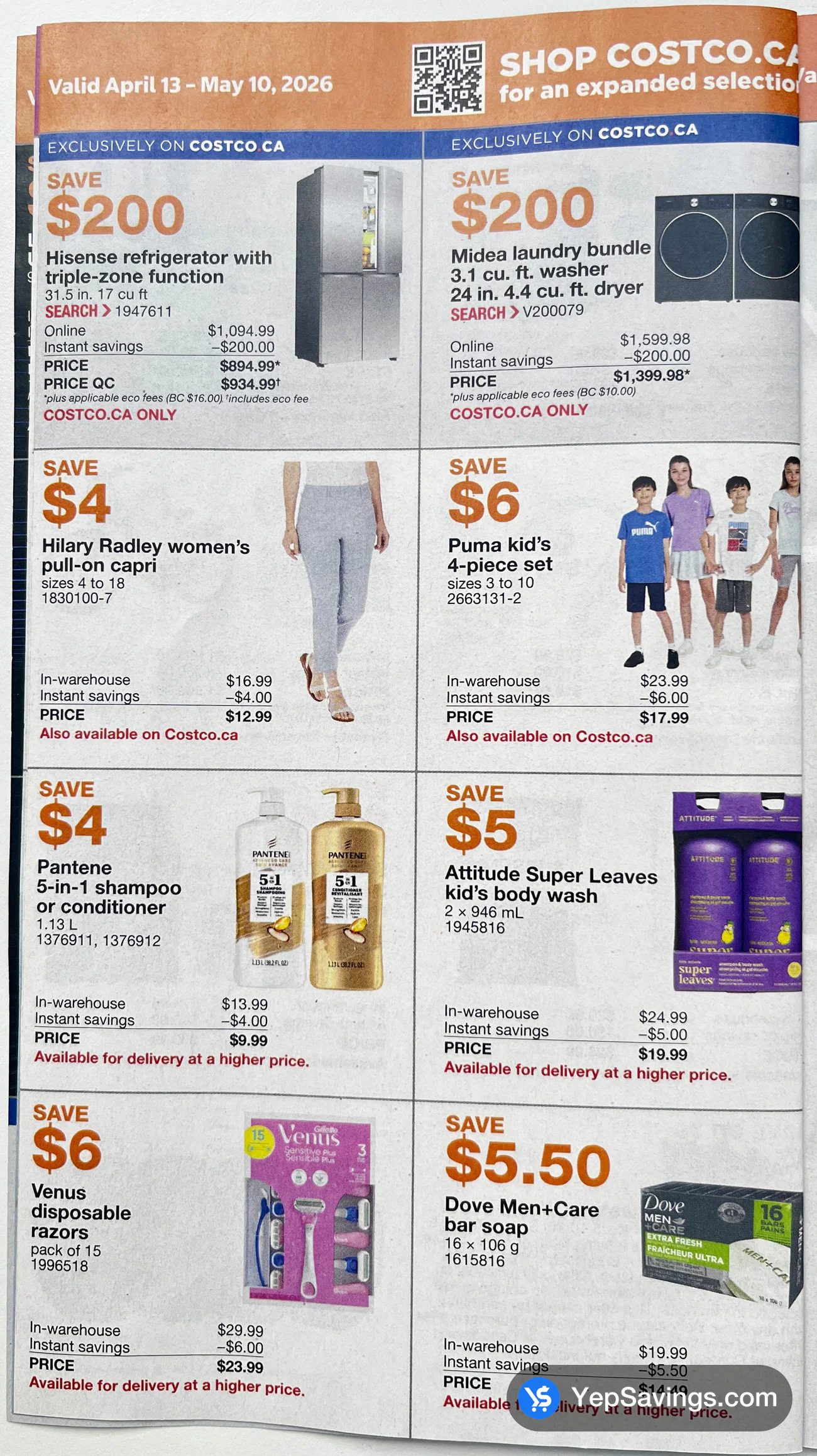 Costco flyer page 8