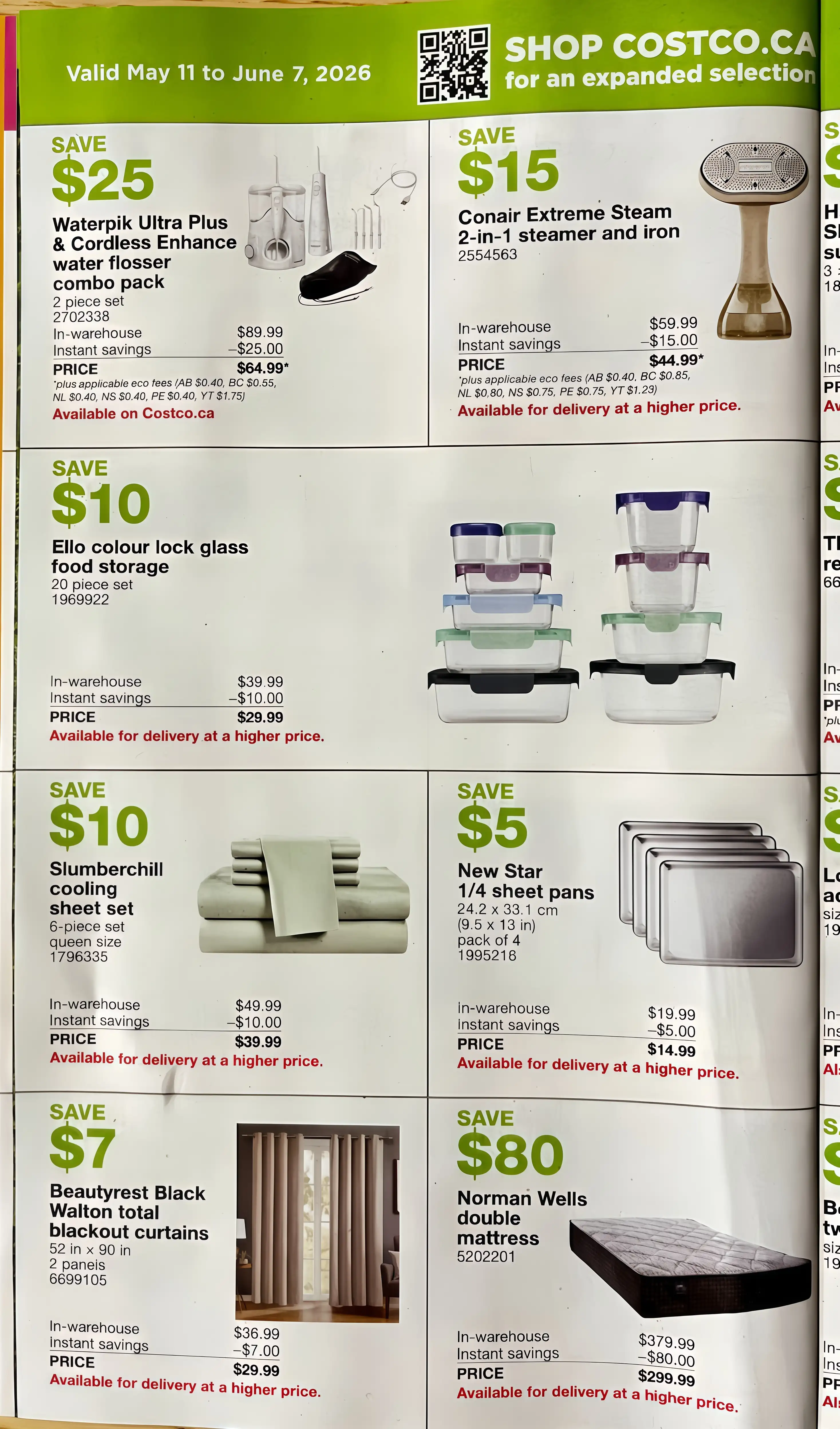 Costco flyer page 8