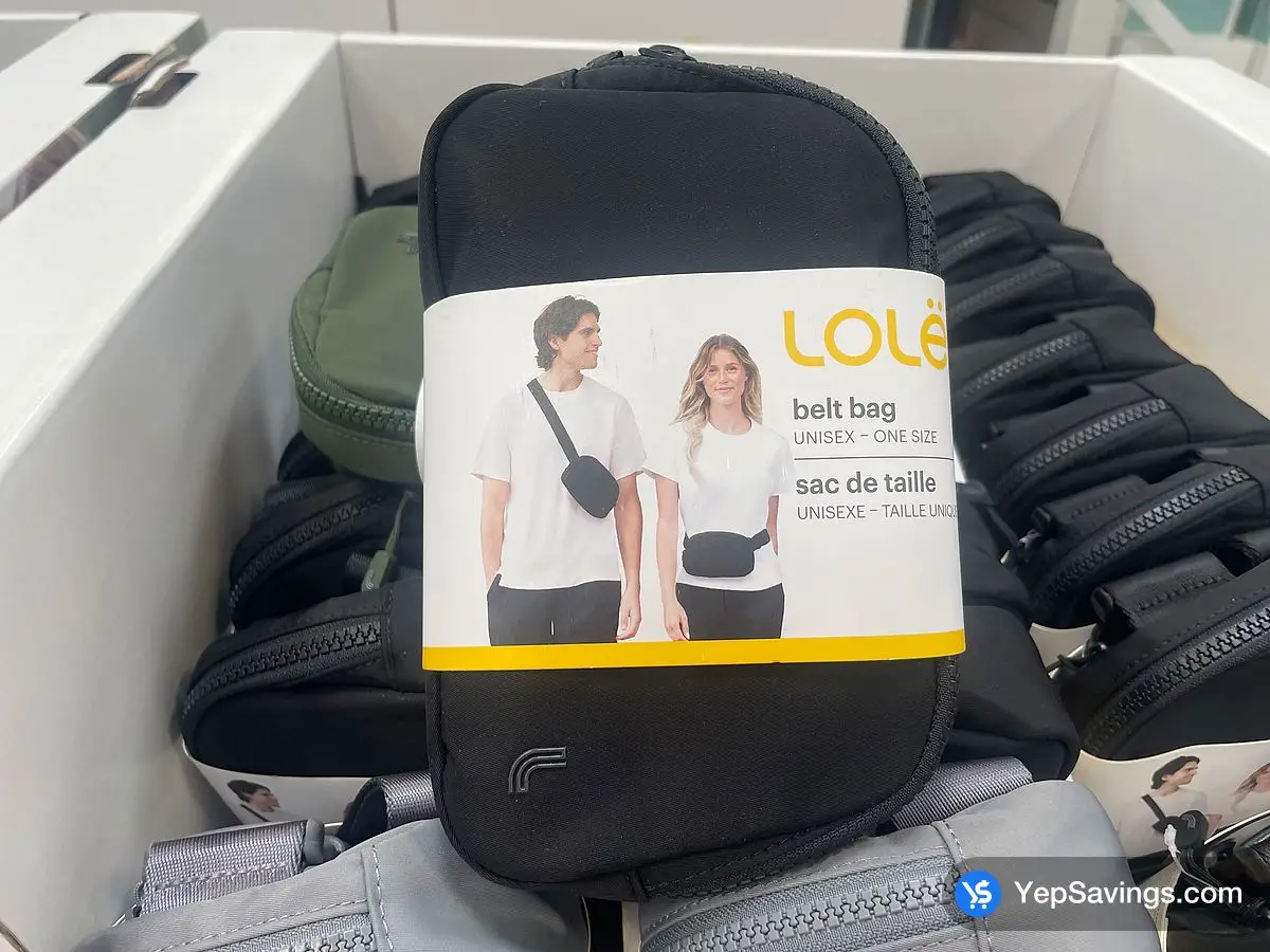 LOLË BELT BAG ONE SIZE ITM 8844333 at Costco