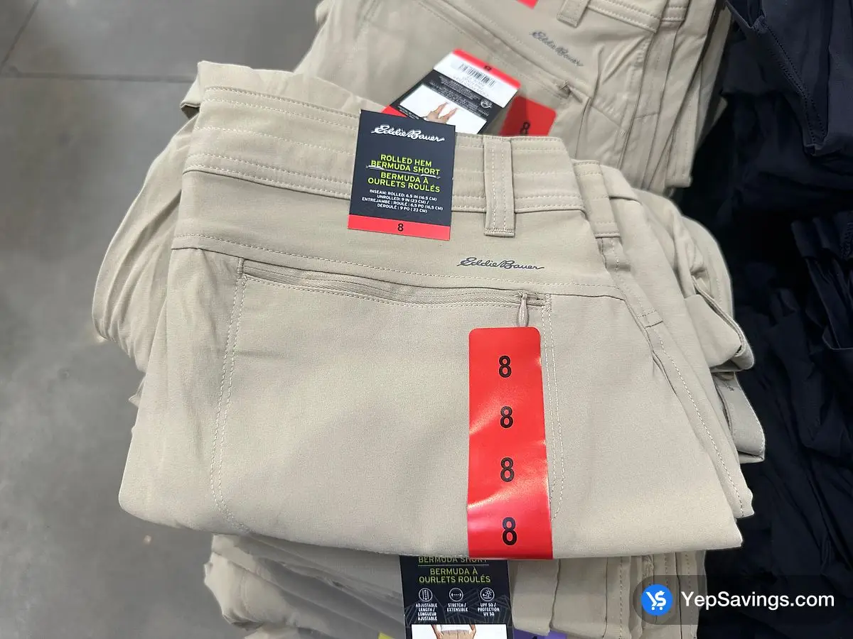 EDDIE BAUER BERMUDA SHORT + LADIES SIZES 4-18 ITM 7551000 at Costco