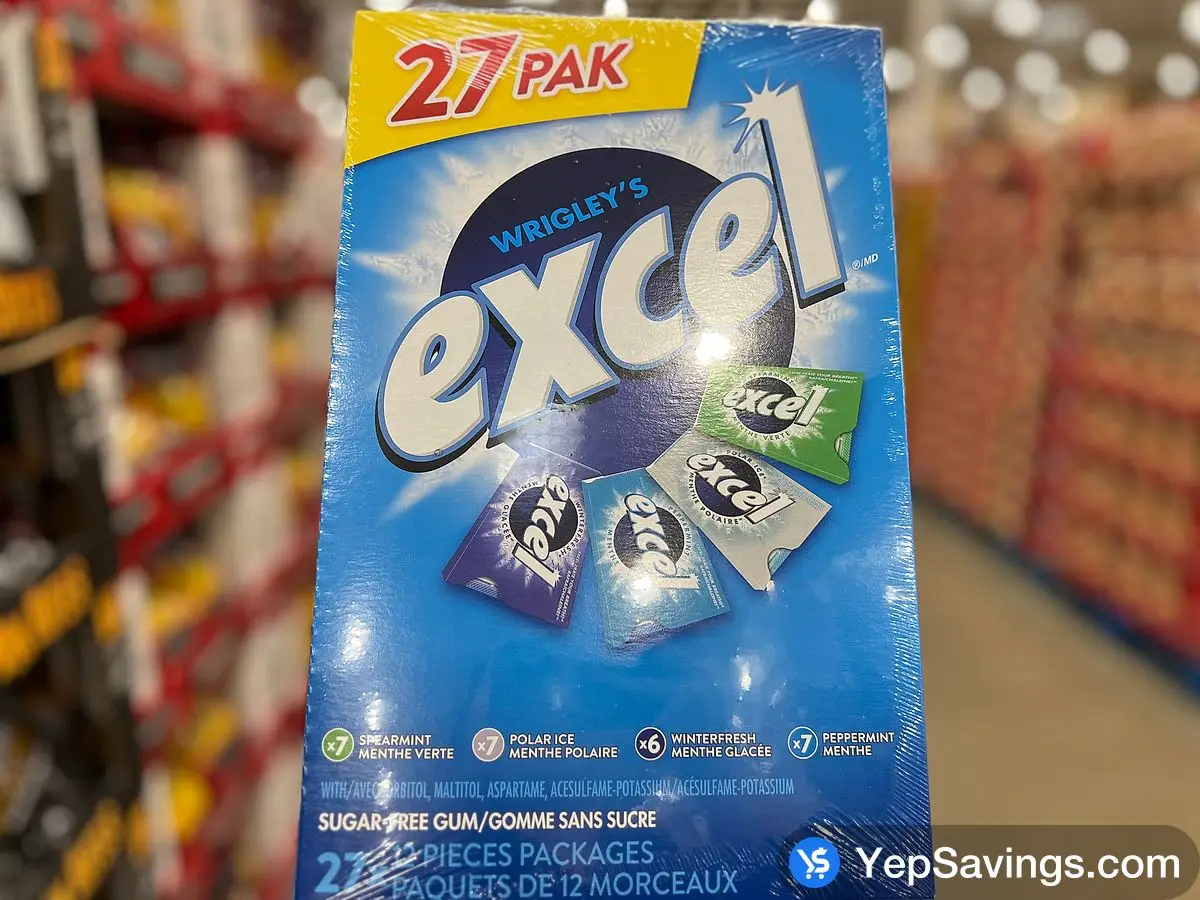 EXCEL VARIETY PACK PACK OF 27 ITM 1117573 at Costco