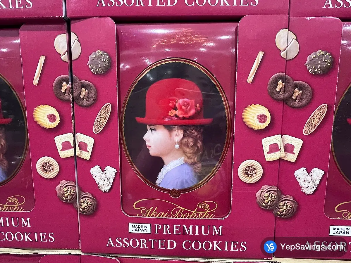 Costco AKAI BOHSHI ASSORTED RED BOX 434.6g - Canada (ITM 6888881)