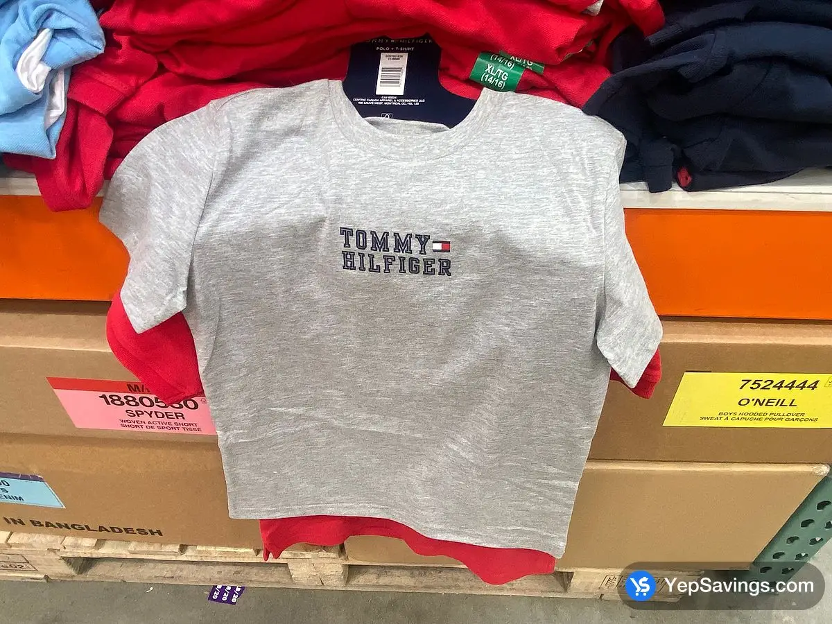 Costco TOMMY HILFIGER POLO TSHIRT SET BOYS SIZES 6-14 / 16 - Canada (ITM 1128888)