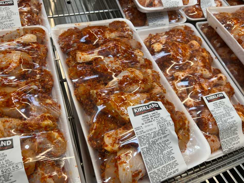 Costco PEPPER & GARLIC CHICKEN DRUMSTICKS - Canada (ITM 11874)