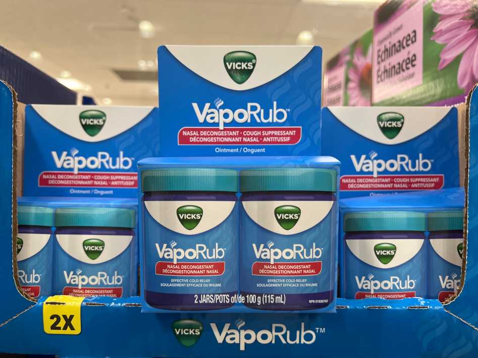 Vicks vaporub pot 100g