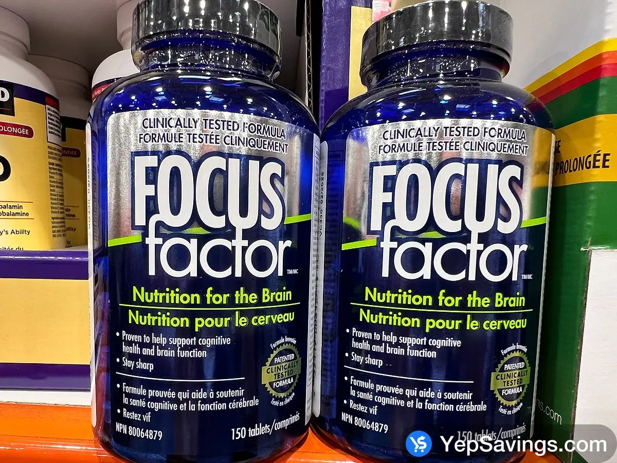 FOCUS FACTOR ADULT 150 TABLETS ITM 2356235 at Costco