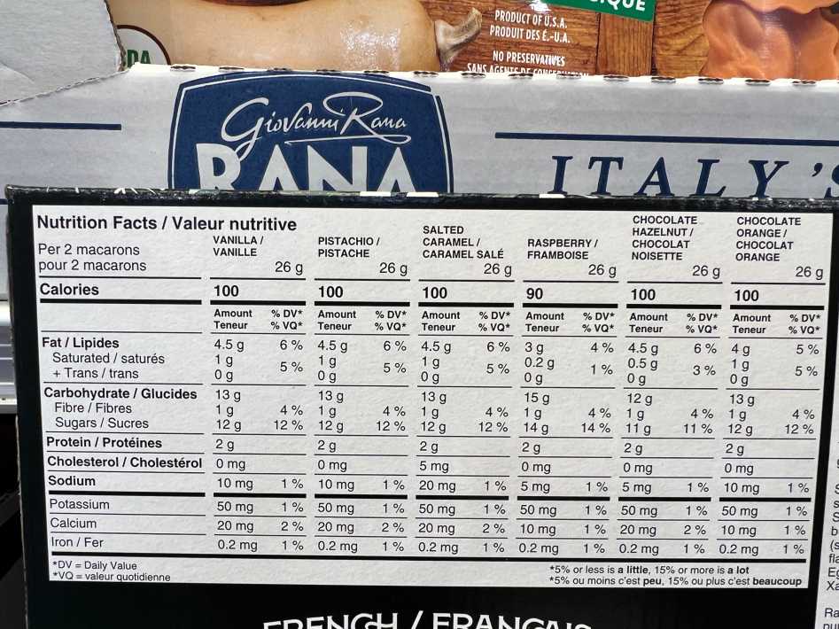 Costco LE CHIC PATISSIER FRENCH MACARONS 36 count 460 g - Canada (ITM 1647503)