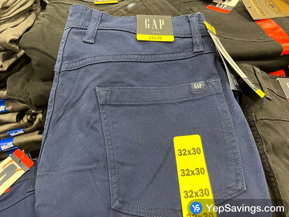 Costco GAP 5 POCKET PANT + MENS SIZES 30-40 - Canada (ITM 1746167)