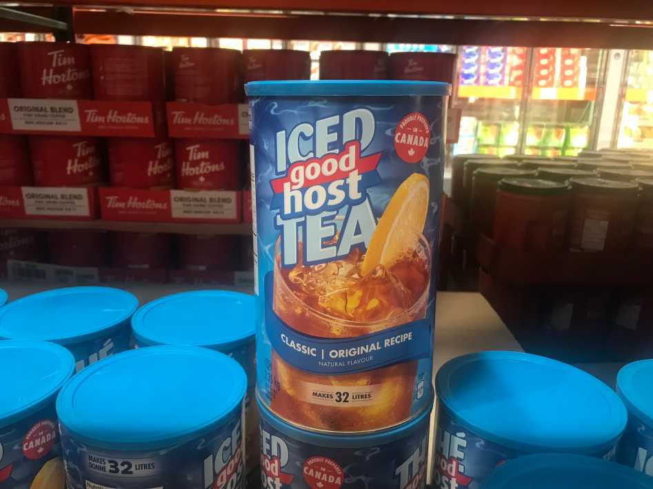 Costco GOODHOST ICED TEA 2.35 kg - Canada (ITM 28236)