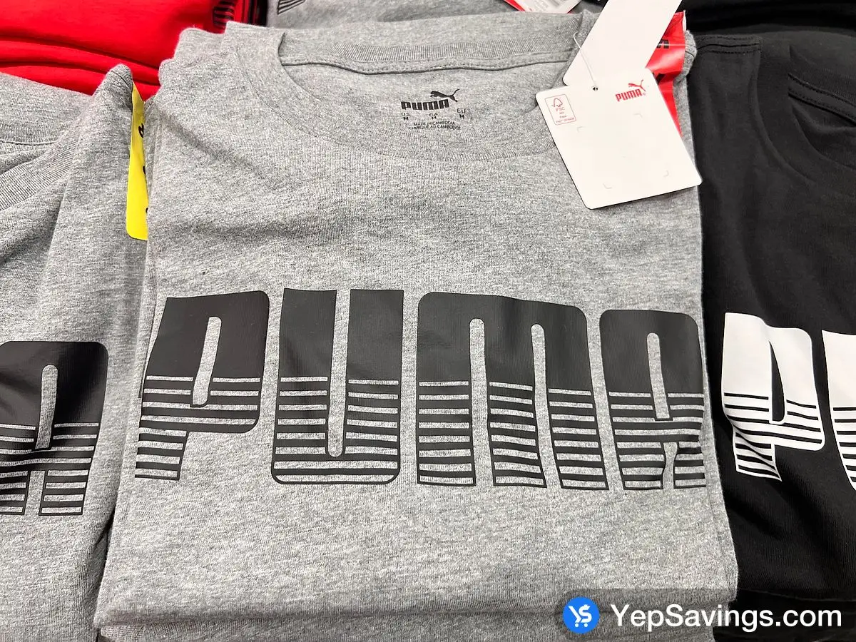 Costco PUMA T - SHIRT + MENS SIZES S - XXL - Canada (ITM 1676410)