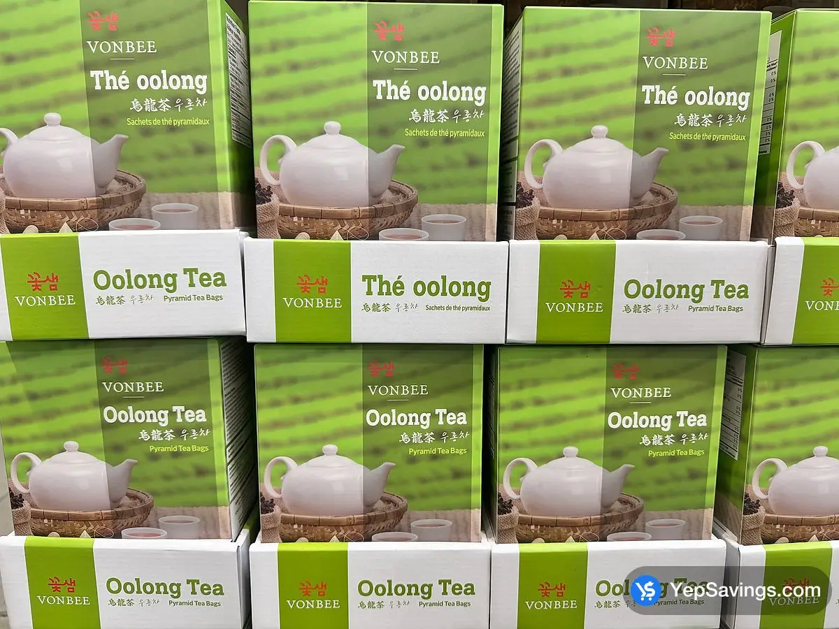 Costco VONBEE OOLONG TEA 70 ct - Canada (ITM 1707886)