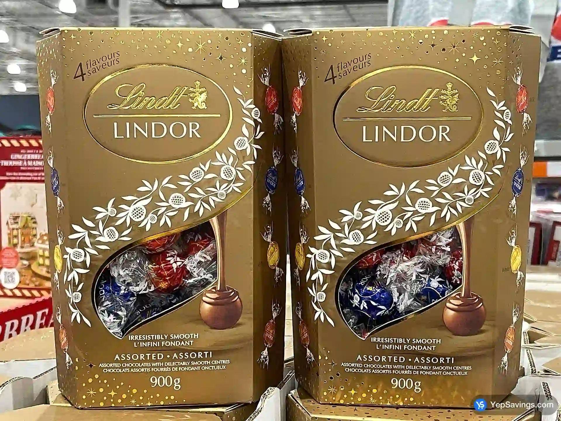 Costco LINDT LINDOR ASSORTED TRUFFLES 900g - Canada (ITM 145866)