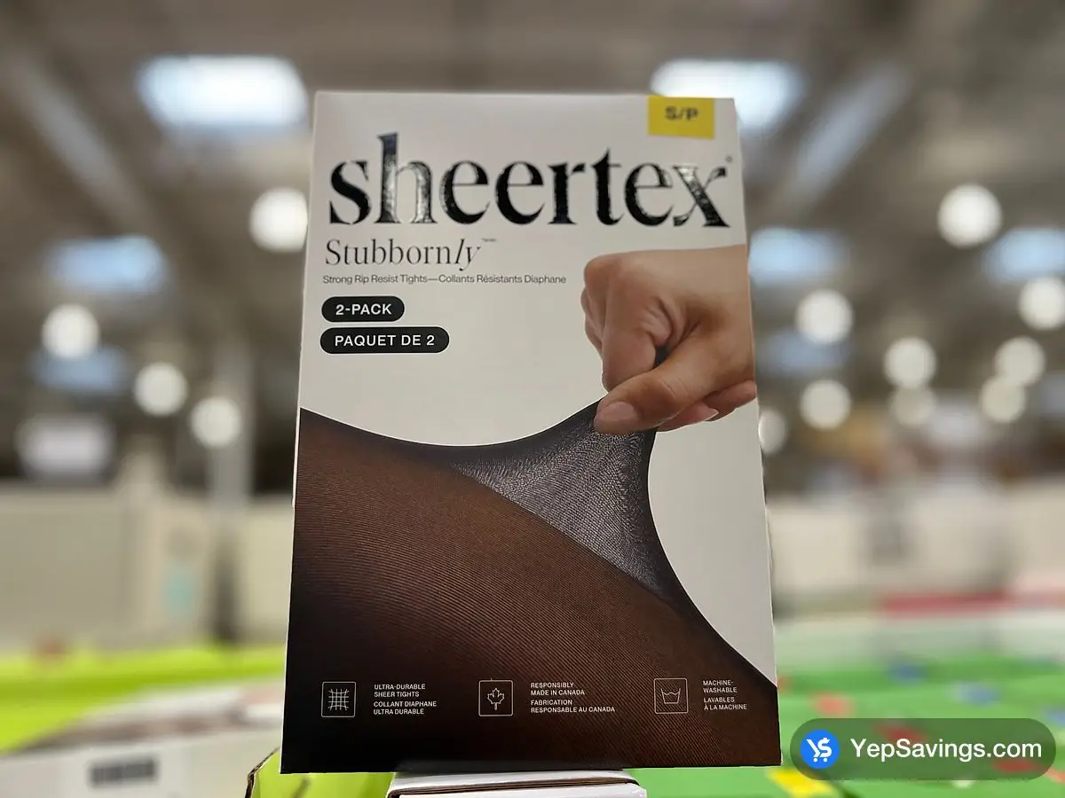 Costco SHEERTEX TIGHTS 2PK LADIES SIZES S - XL - Canada (ITM 1804146)