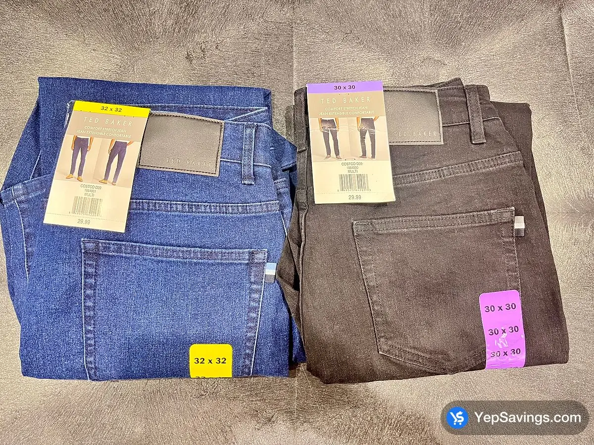 Costco TED BAKER JEAN + MENS SIZES 30-40 - Canada (ITM 1864000)