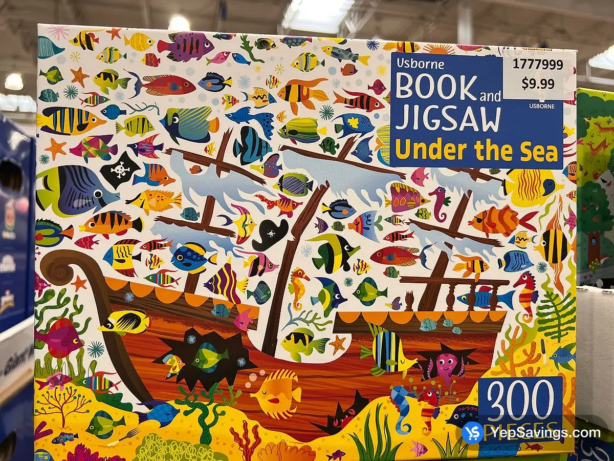 Costco USBORNE BOOK AND PUZZLE - Canada (ITM 1777999)