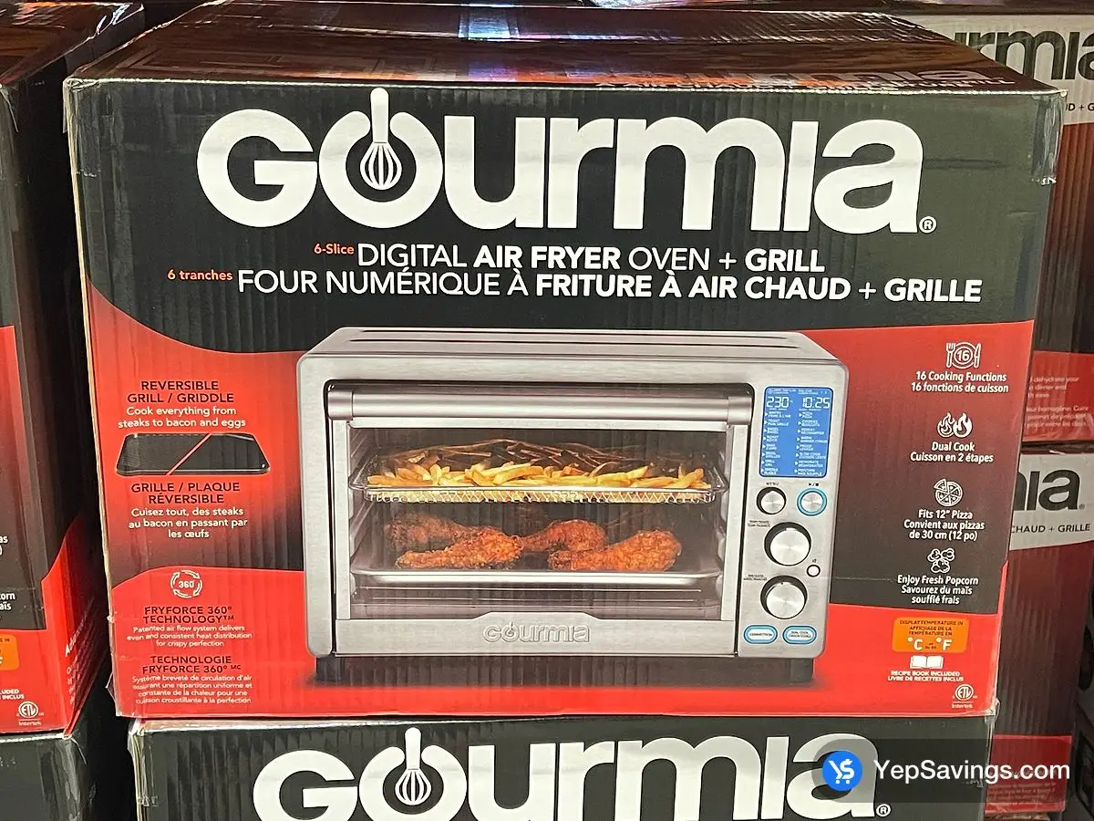 Costco GOURMIA TOASTER OVEN AIR FRYER - Canada (ITM 2681999)
