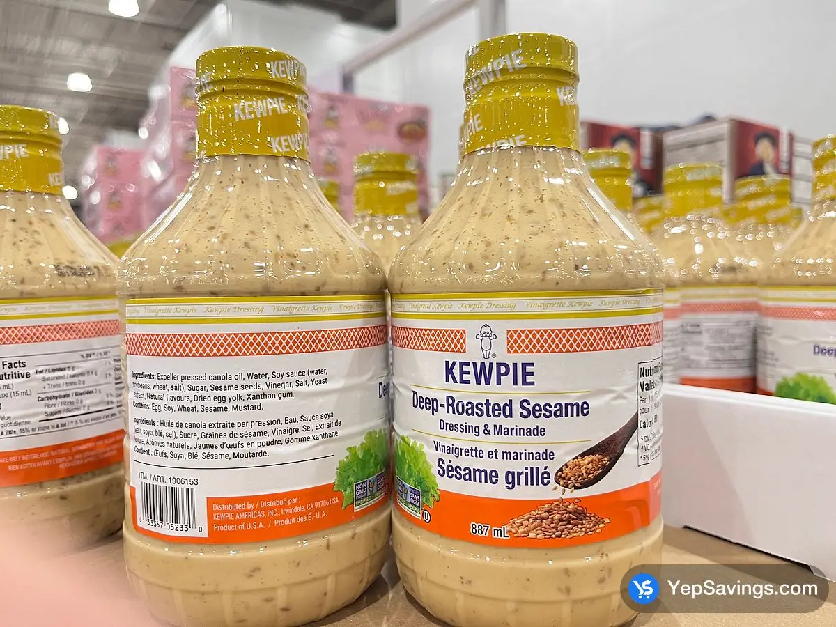 Costco KEWPIE DEEP ROASTED SESAME DRESSING 887 mL - Canada (ITM 1906153)