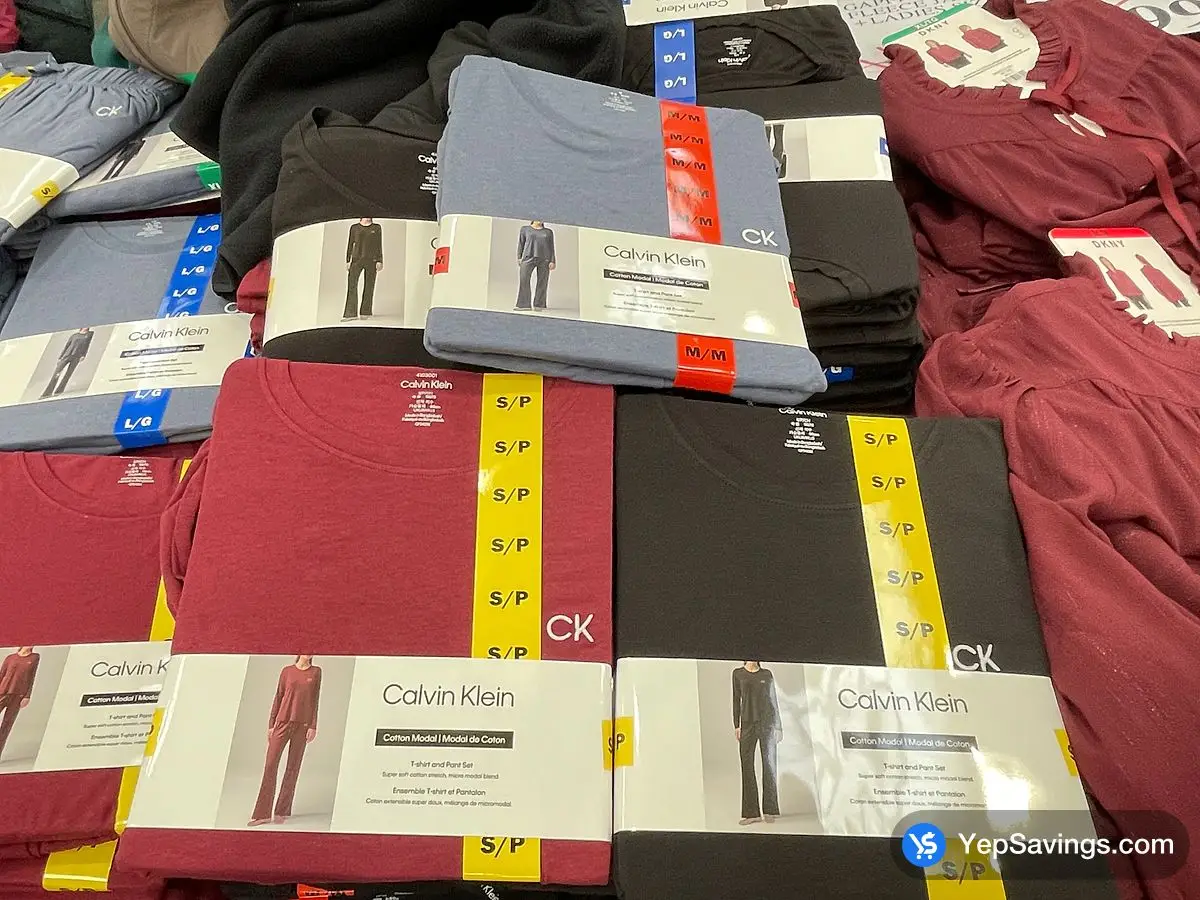 Costco CALVIN KLEIN 2 PIECE PYJAMA SET + LADIES SIZES XS - XL - Canada (ITM 4103000)