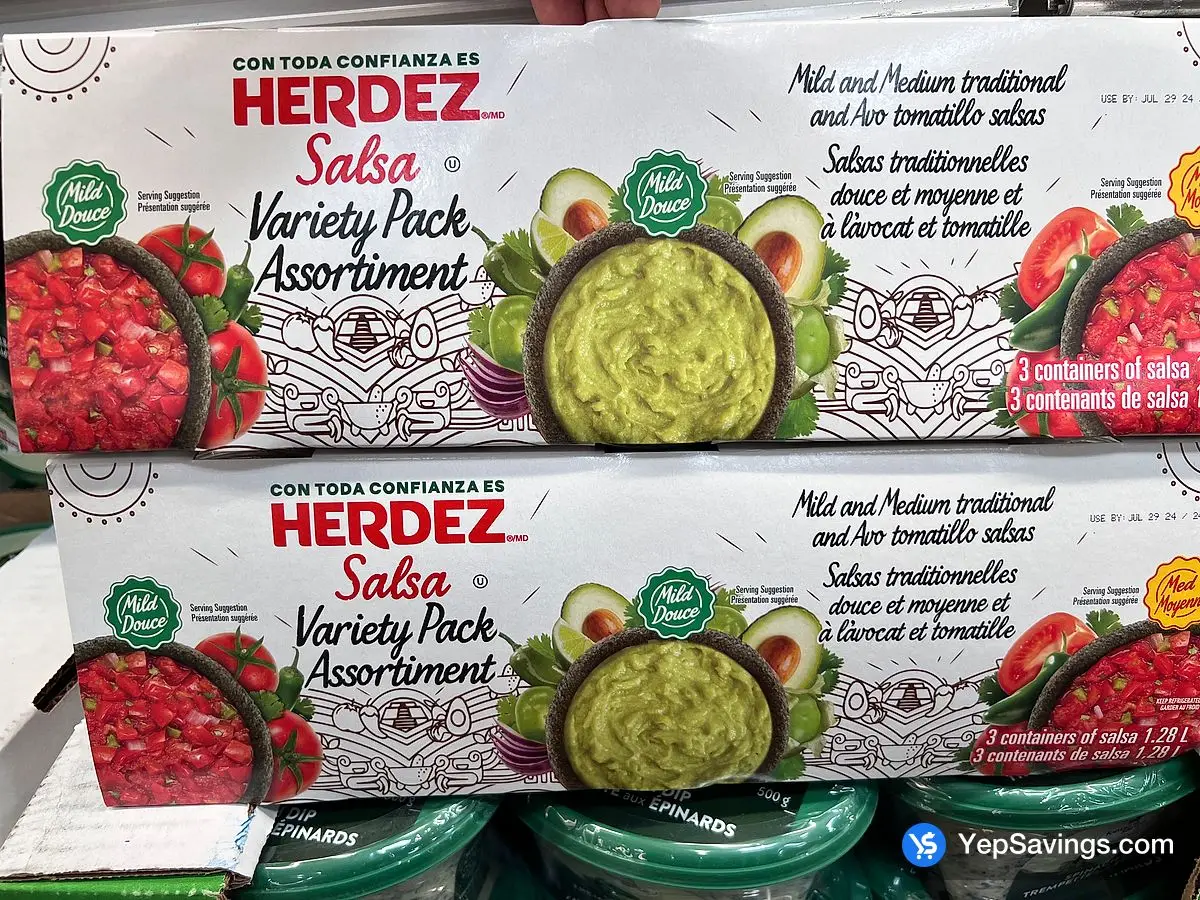 Costco HERDEZ SALSA VARIETY 3 x 425 mL - Canada (ITM 1821410)