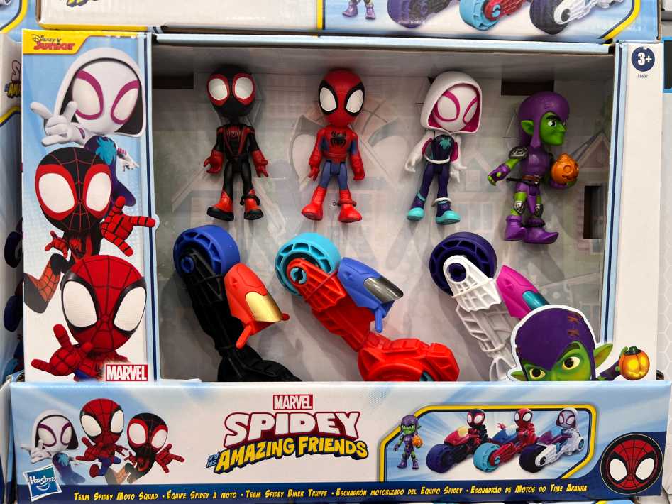 Costco SPIDEY & FRIENDS VEHICLES AND FIGURES 3 PACK - Canada (ITM 1742059)