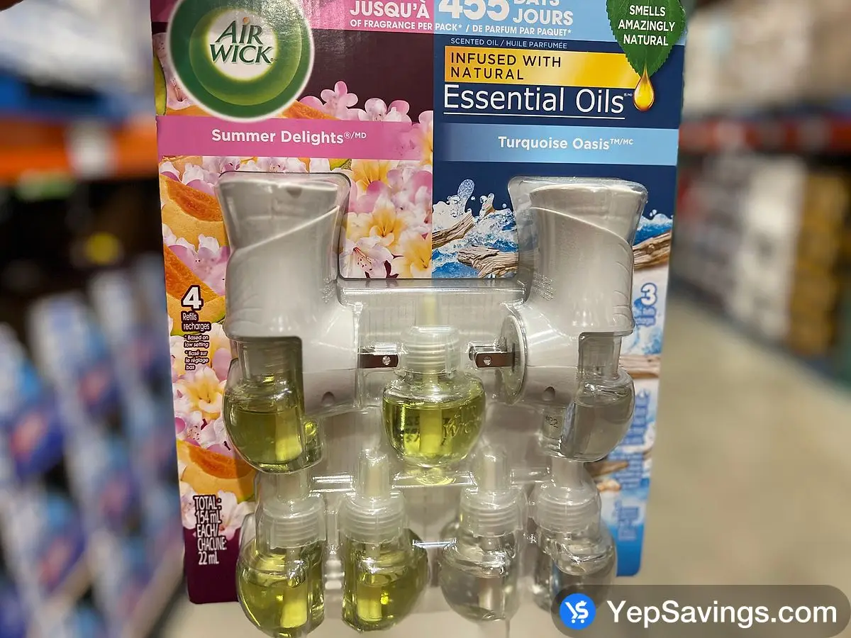AIR WICK SCENTED OIL 7 refills ITM 1023436 at Costco