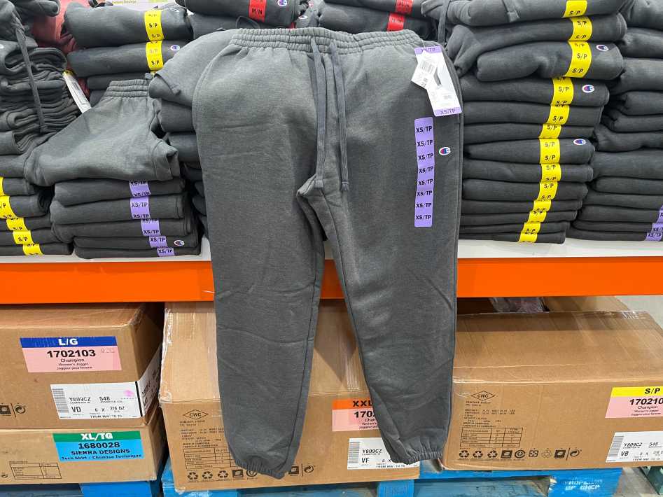 CHAMPION FLEECE JOGGER + LADIES SIZES XS - XL ITM 1805305 at Costco