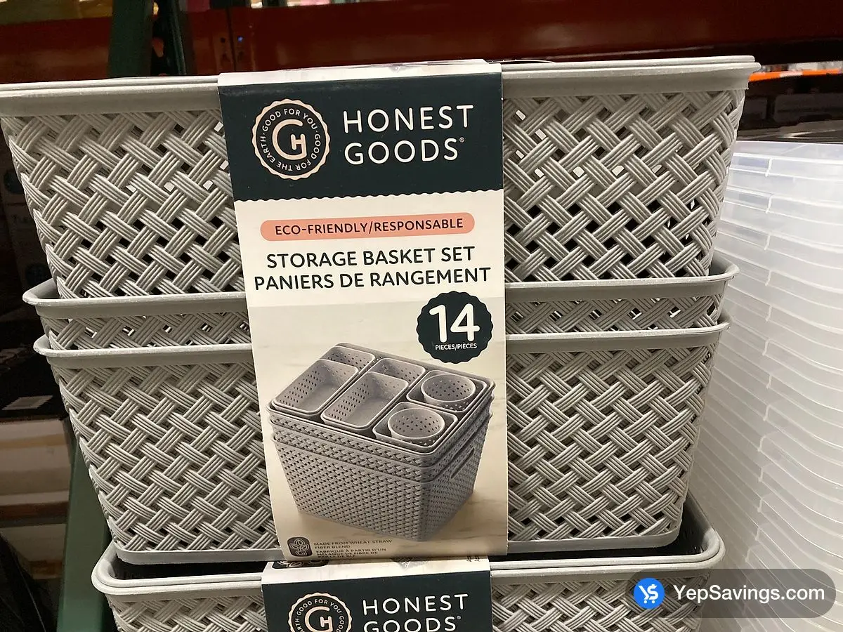 Costco HONEST GOODS STORAGE SET 14 PIECES - Canada (ITM 2705428)