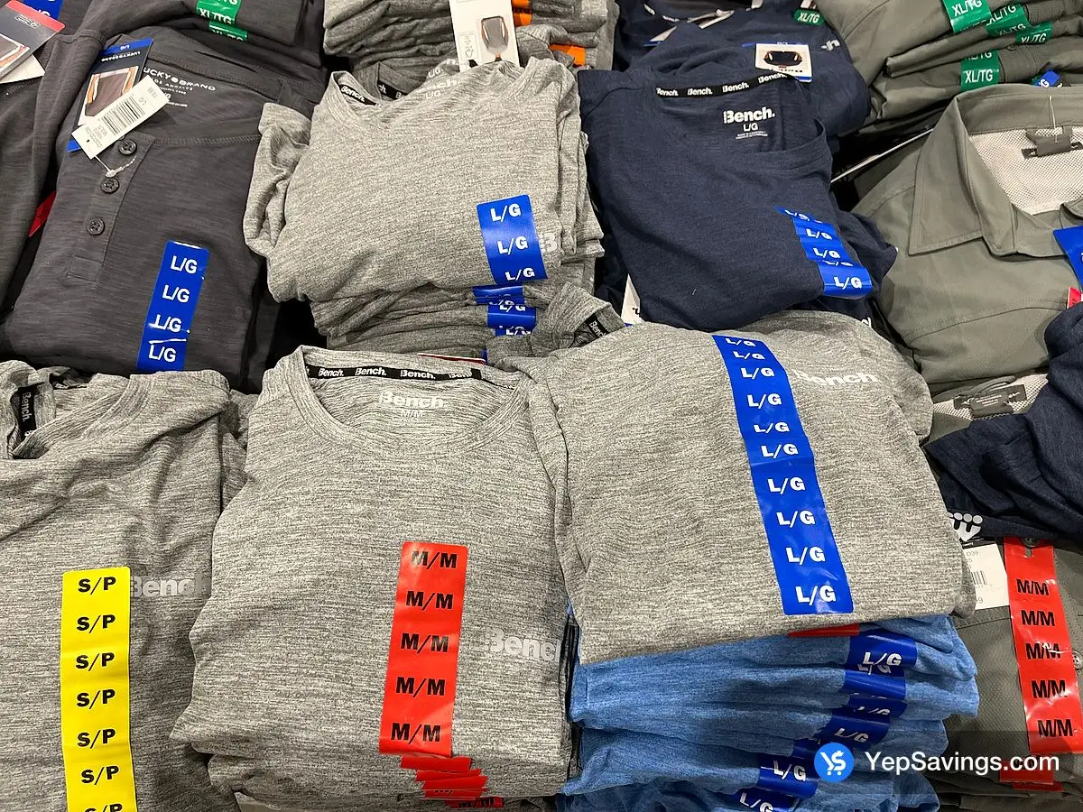 BENCH ACTIVE T - SHIRT + MENS SIZES S - XXL ITM 1897000 at Costco