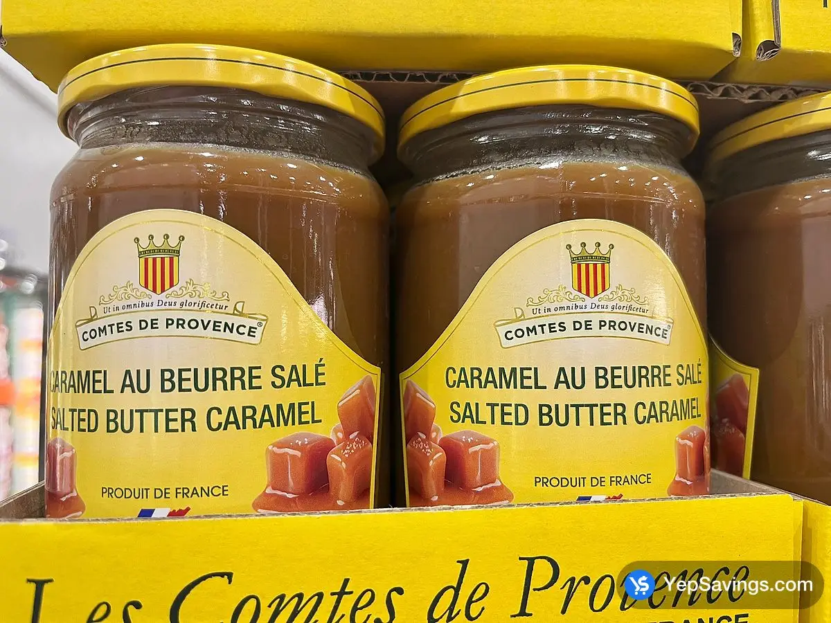 Costco COMTES DE PROVENCE SALTED BUTTER CARAMEL 660 mL - Canada (ITM 1815730)