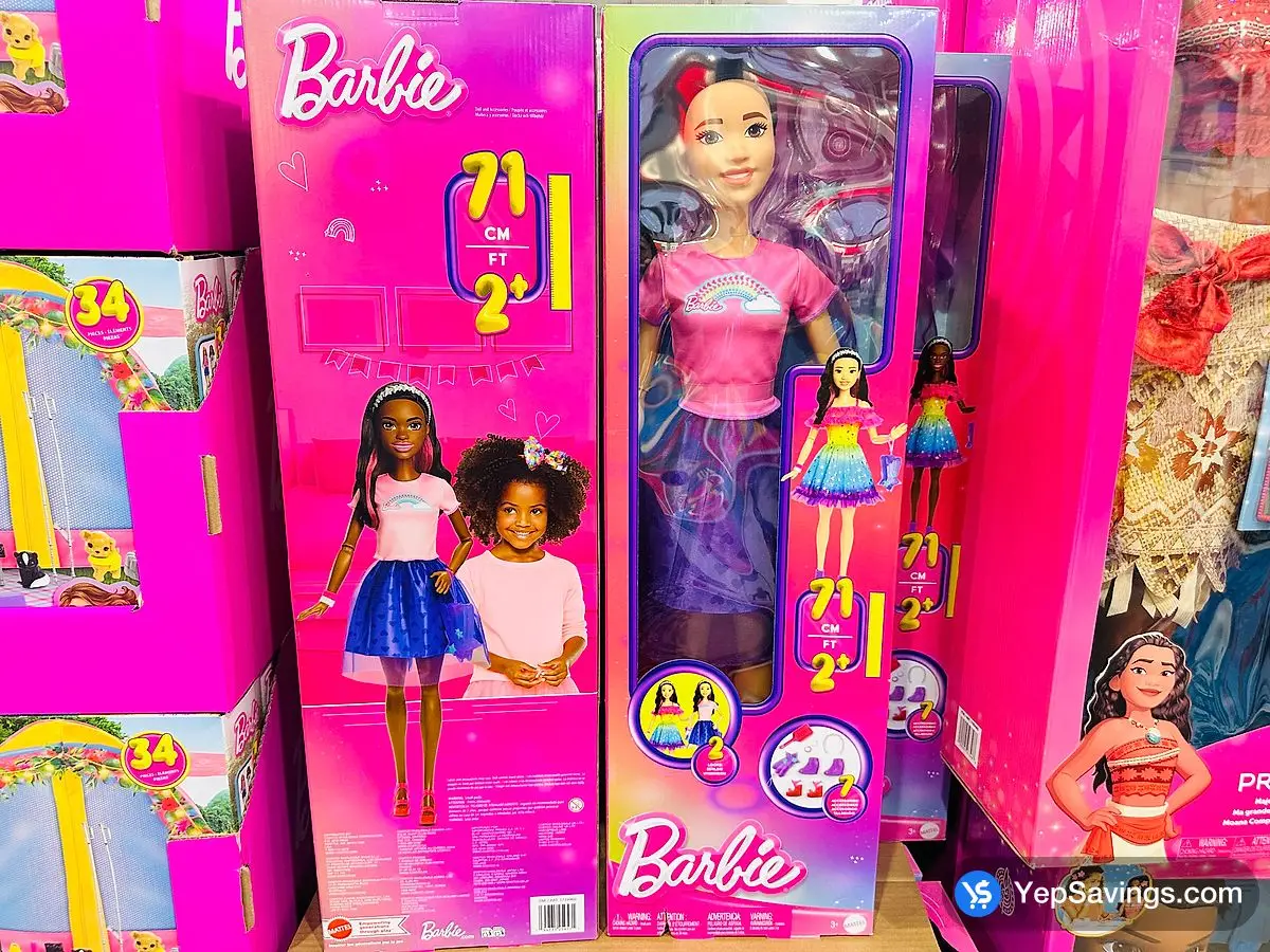 Costco BARBIE 28 INCH DOLL WITH FASHION ACCESSORIES - Canada (ITM 1739960)