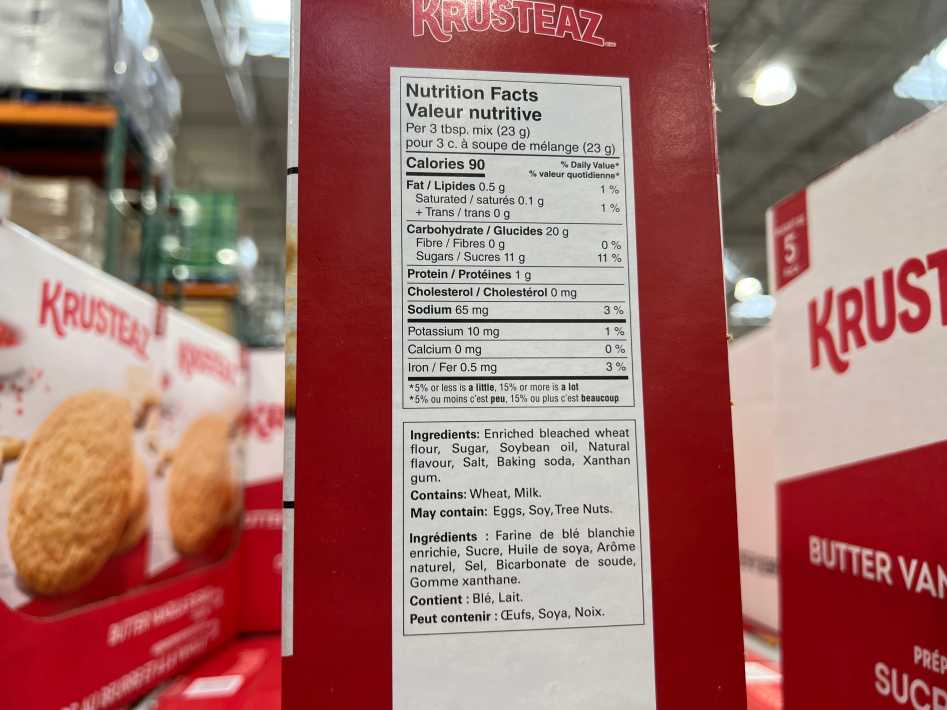 Costco KRUSTEAZ PUMPKIN SPICE MIX 3x423 g - Canada (ITM 1757237)