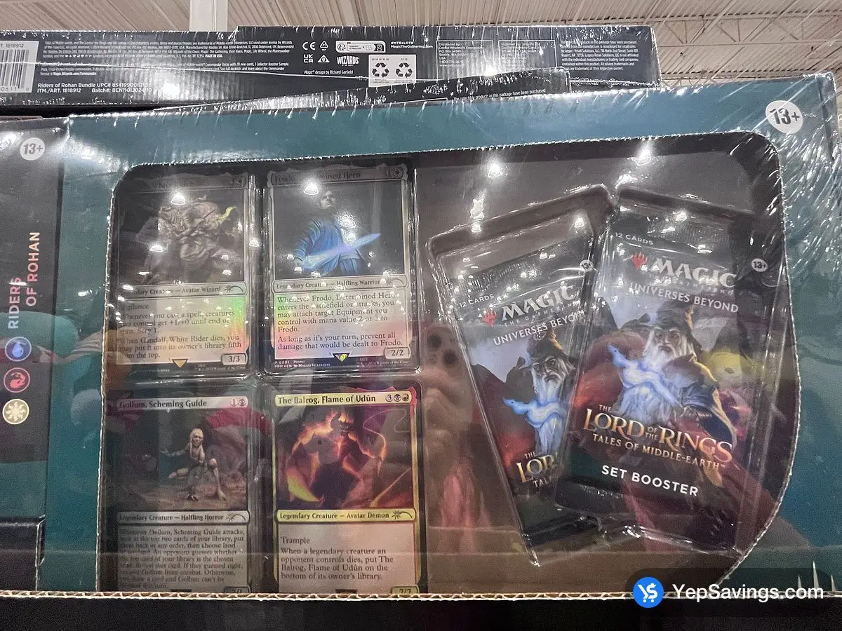 Costco MAGIC THE GATHERING LORD OF THE RINGS COMMANDER BUNDLE ENG - Canada (ITM 1818912)
