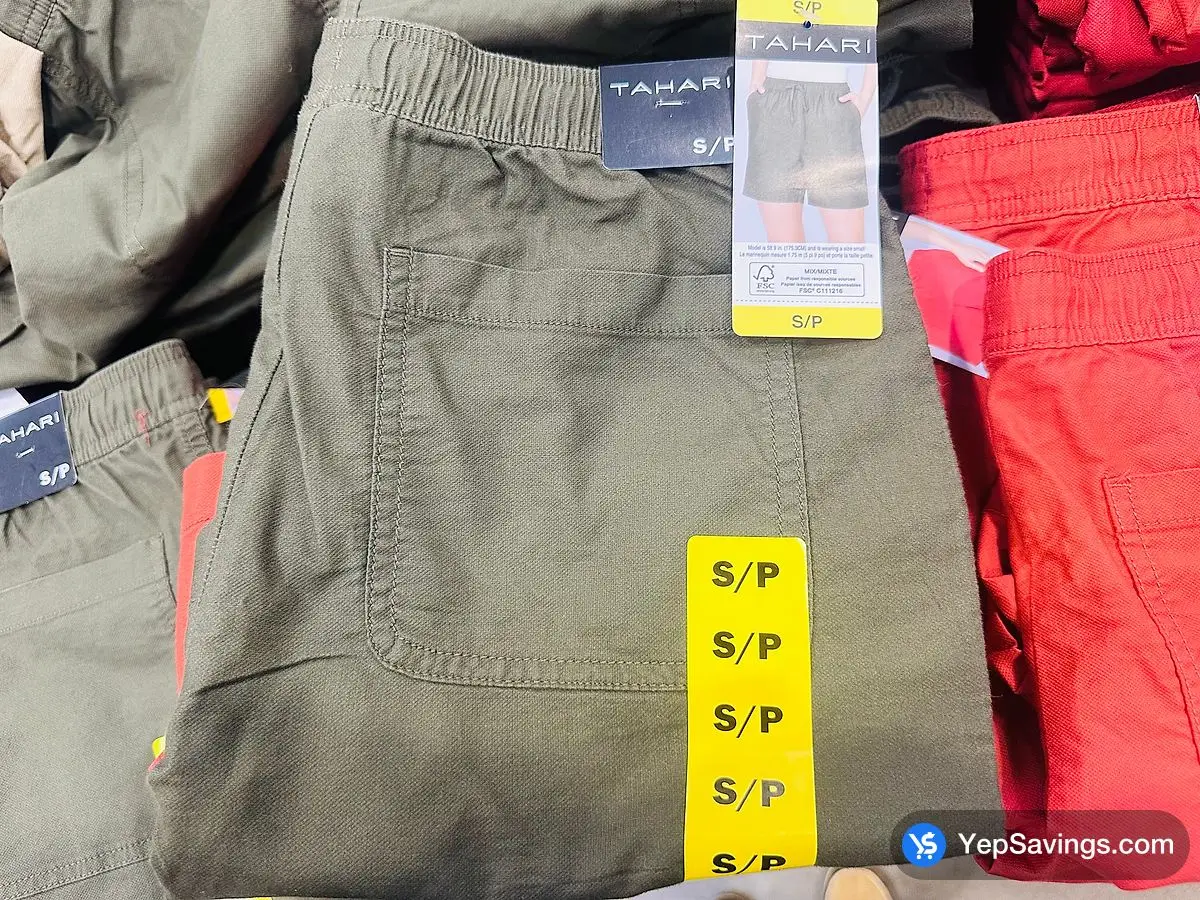 TAHARI SHORT + LADIES SIZES S - XL ITM 5281000 at Costco