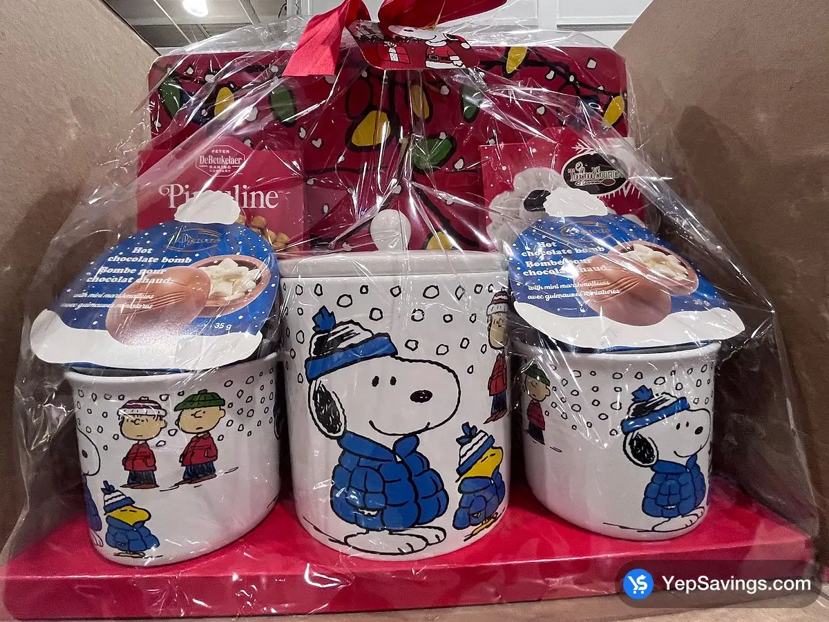 Costco PEANUTS HOT CHOCOLATE GIFT SET - Canada (ITM 1742299)