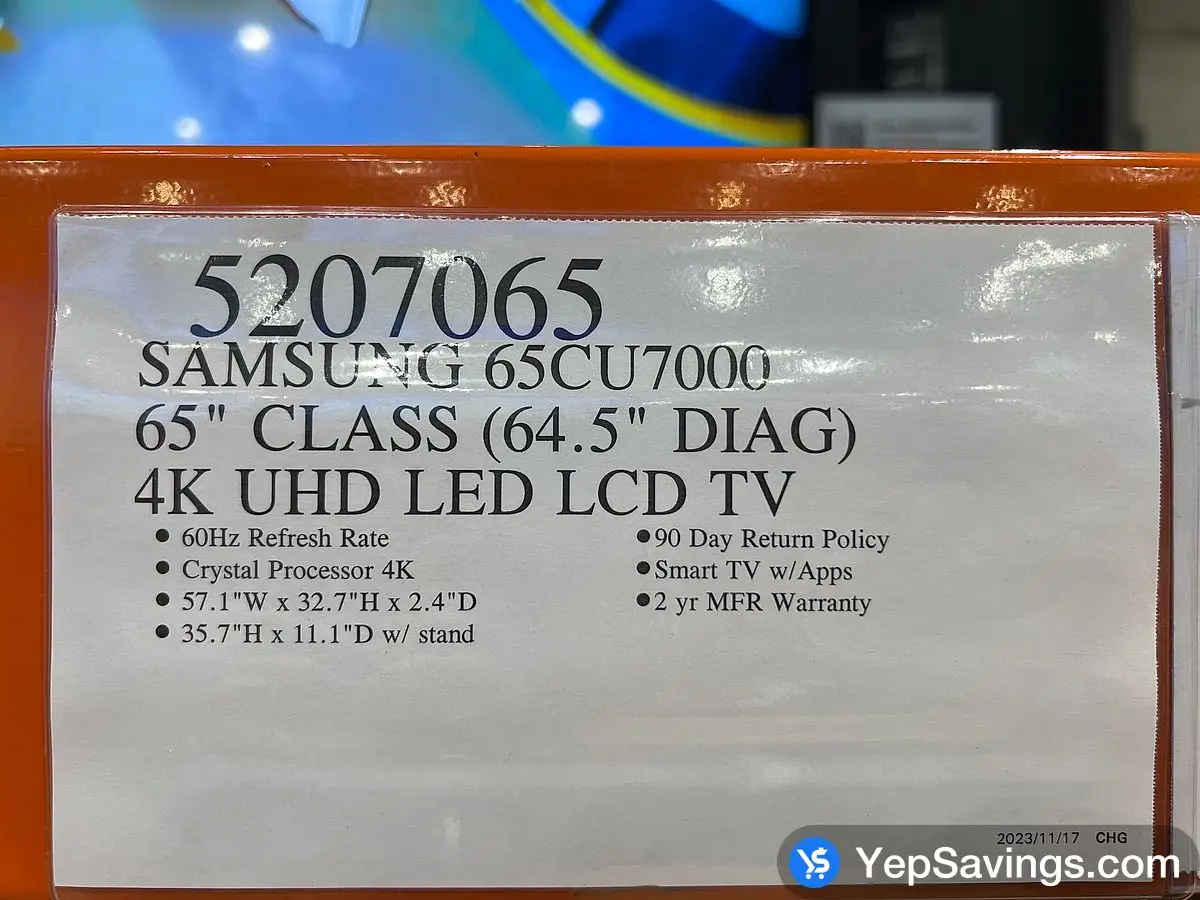 65 " CLASS ( 64.5 " DIAG ) view 2