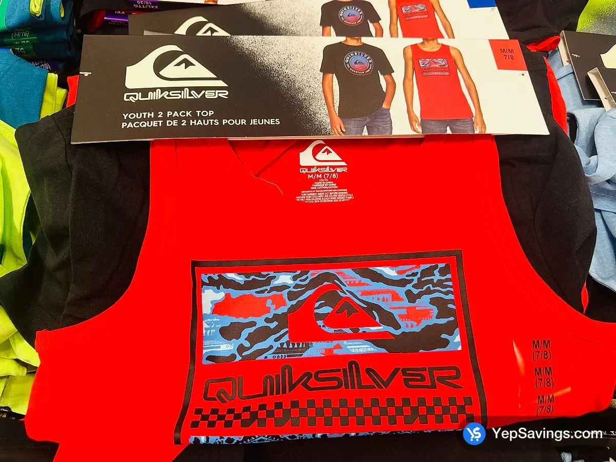 QUIKSILVER 2PC SET BOYS SIZES 2-8 ITM 1754180 at Costco