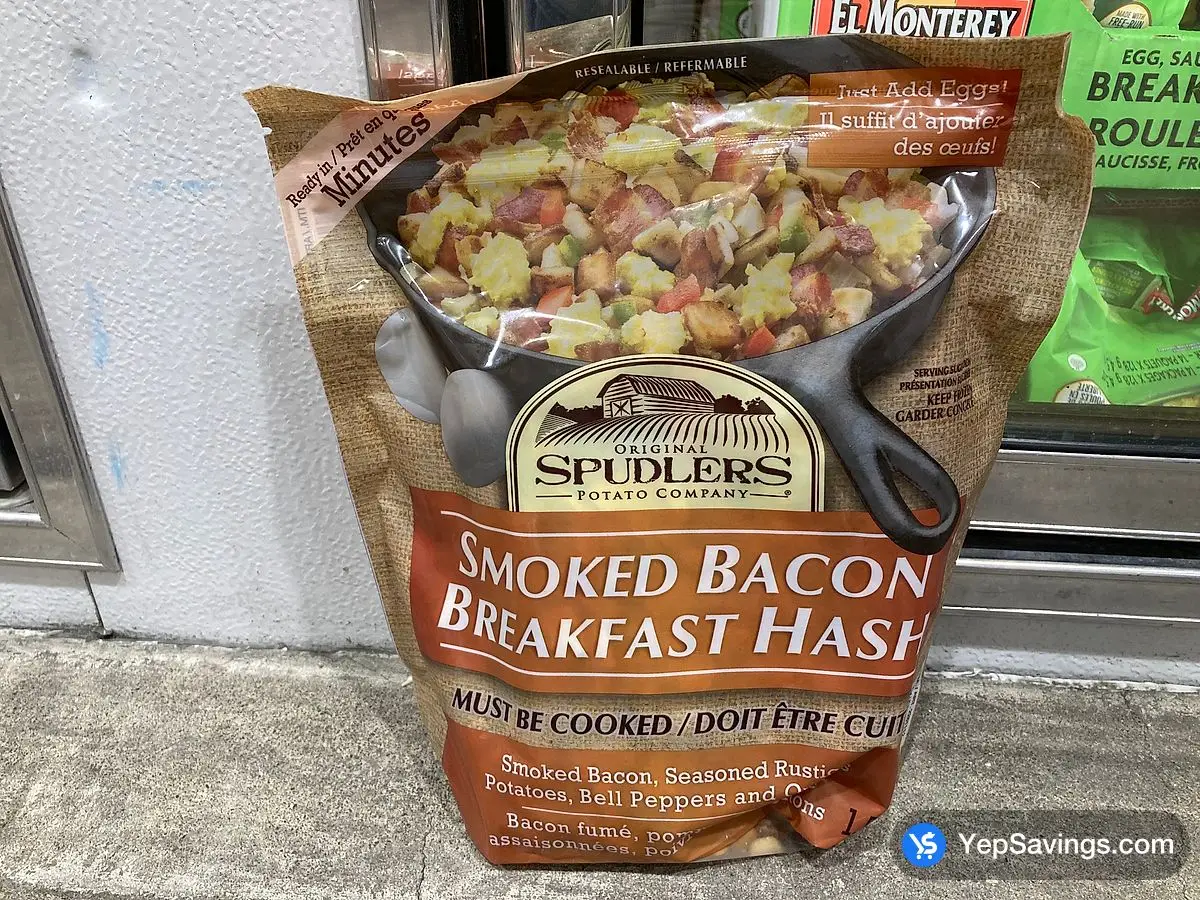 Costco SPUDLERS BREAKFAST HASH 1.5 kg - Canada (ITM 2261112)